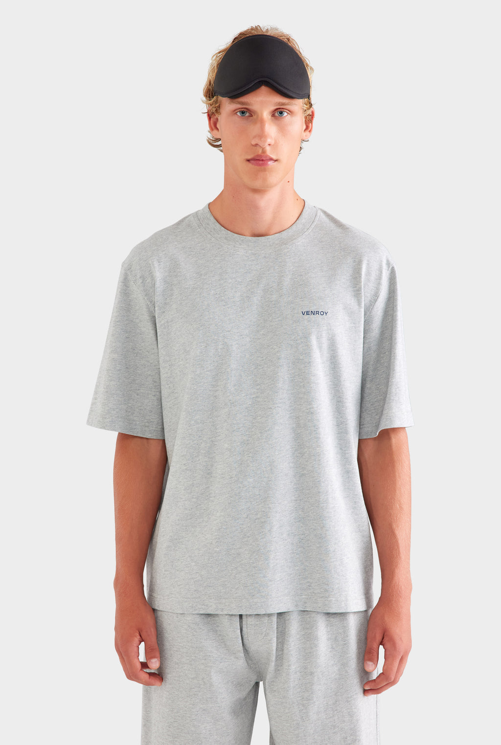 Mens Sleepwear Set - Grey Marl