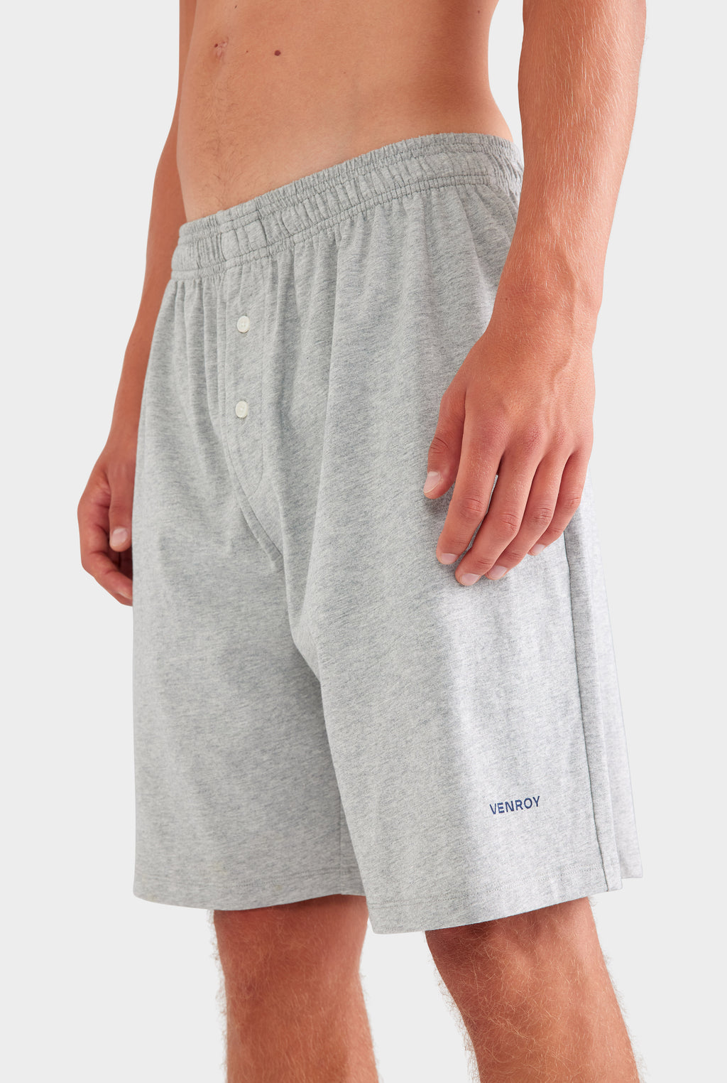 Mens Sleepwear Set - Grey Marl