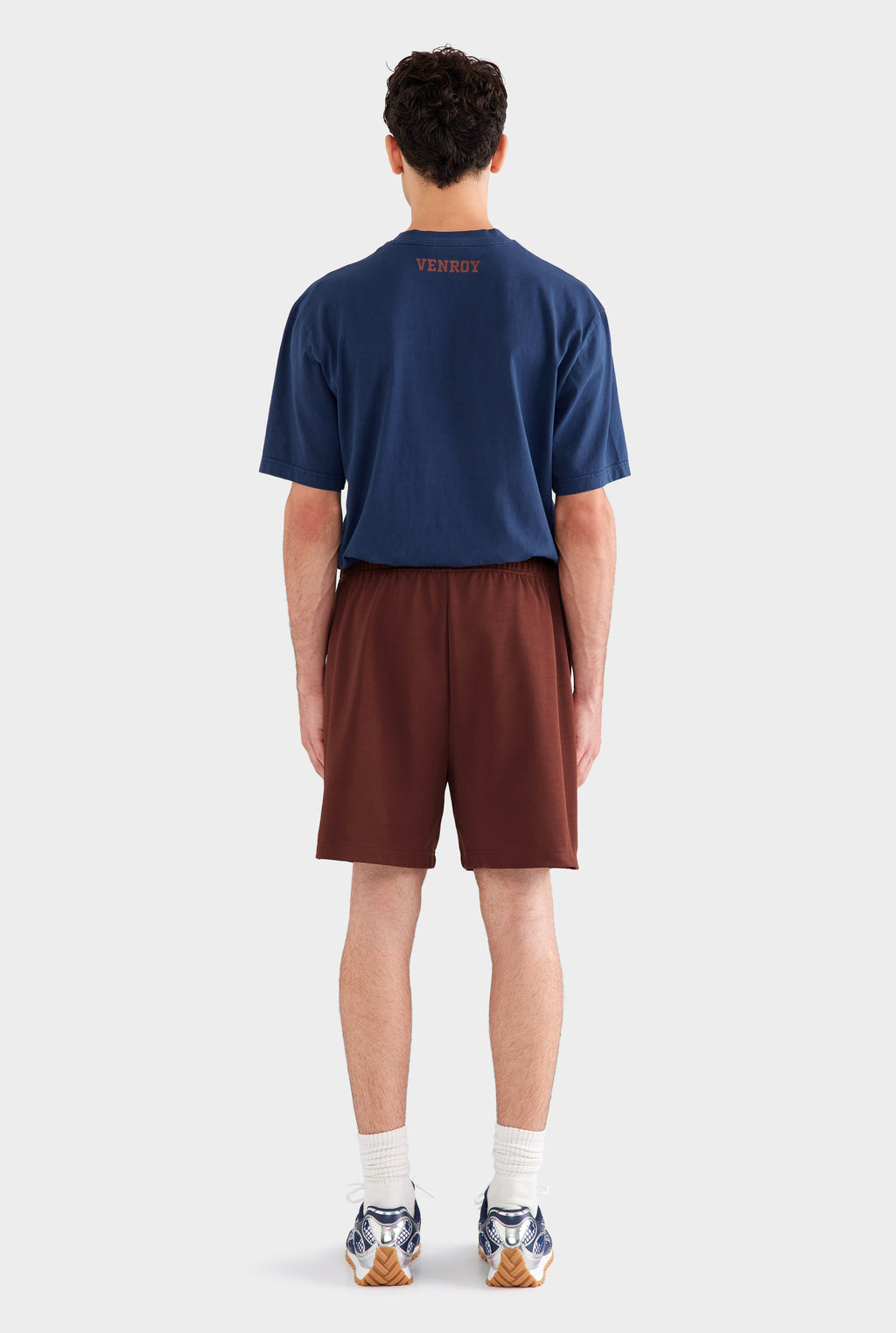 Jersey Track Short - Chocolate