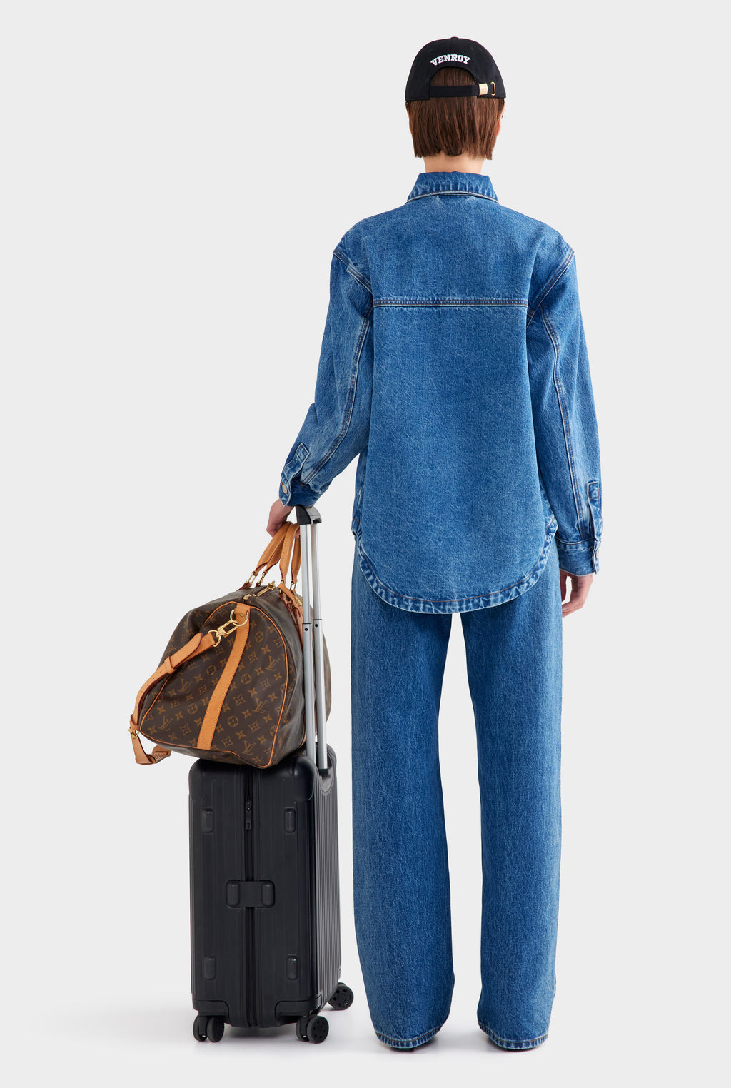 Relaxed Denim Shirt - Mid Indigo