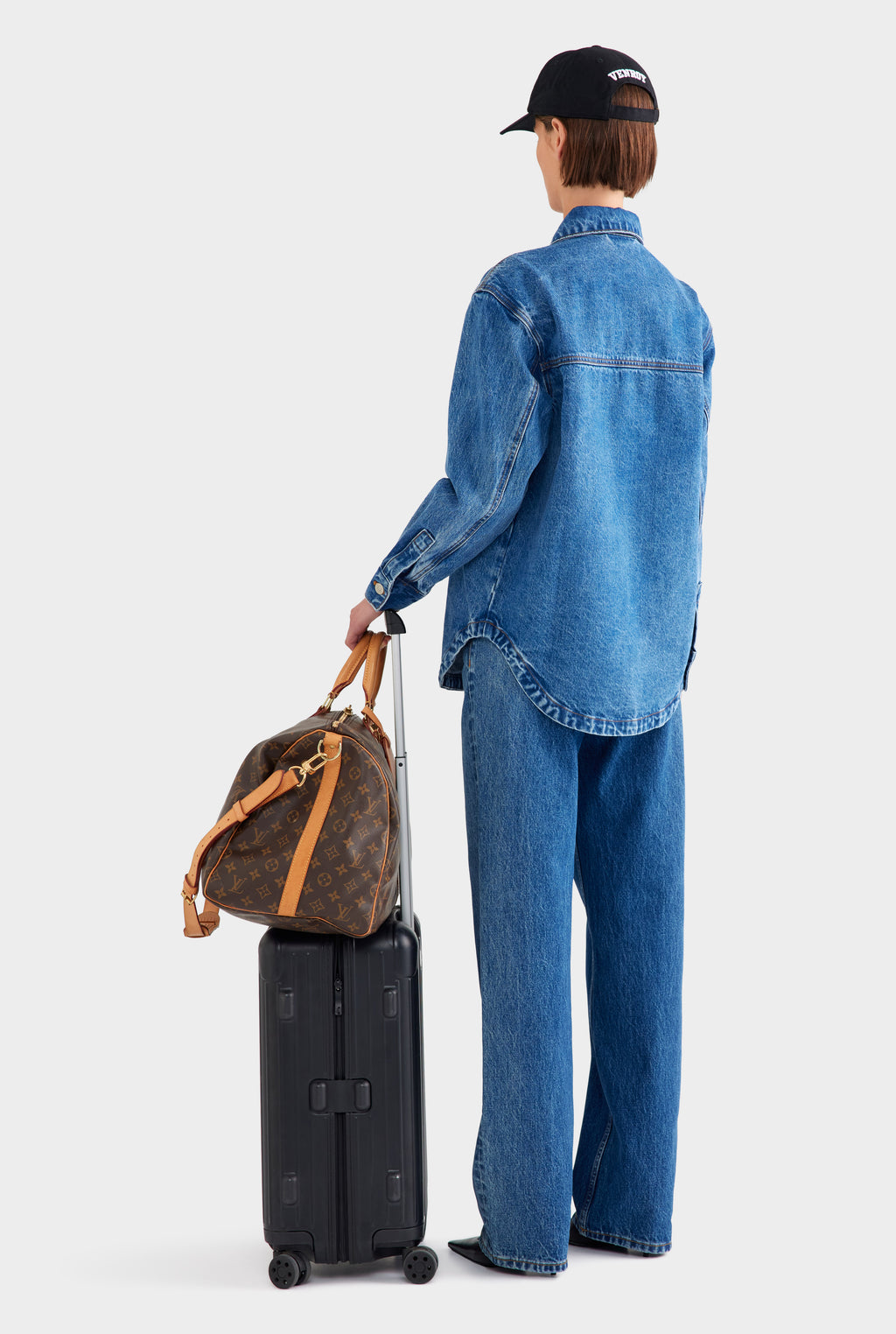 Relaxed Denim Shirt - Mid Indigo