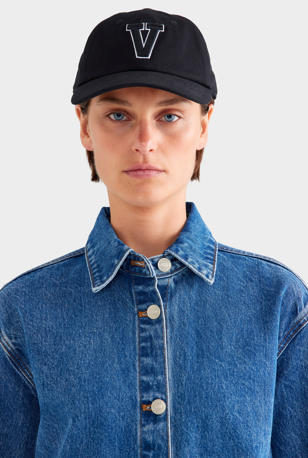 Relaxed Denim Shirt - Mid Indigo