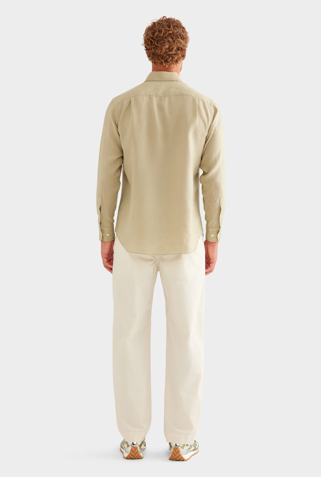 Relaxed Linen Shirt - Sage