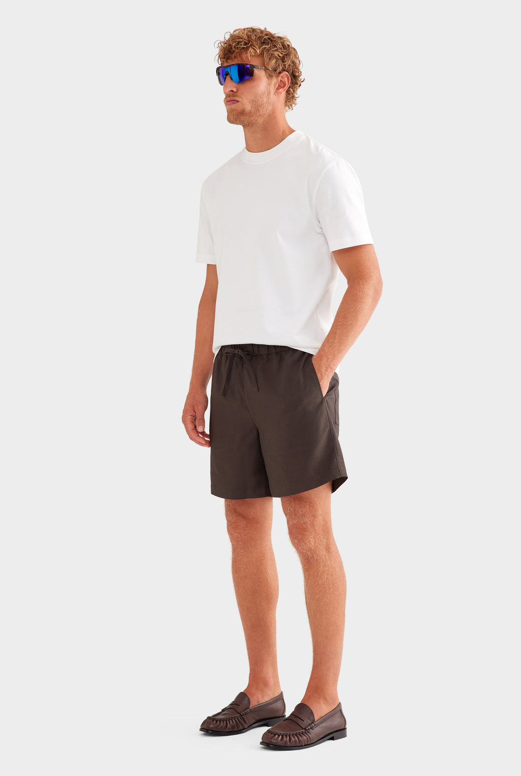 Relaxed Tencel Short - Dark Chocolate