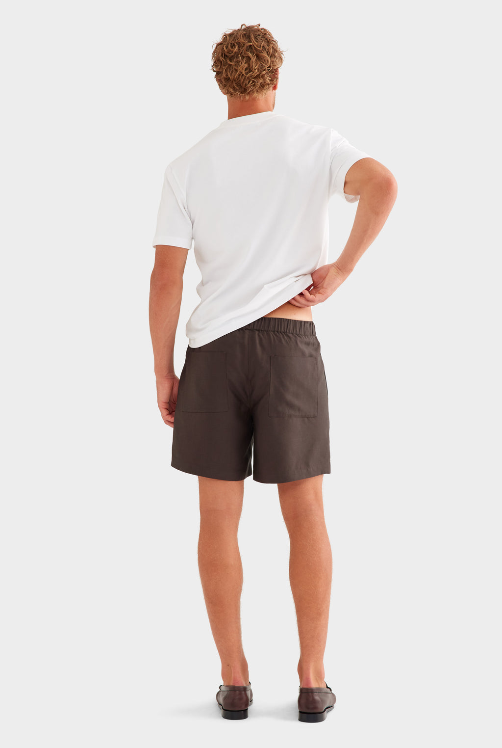 Relaxed Tencel Short - Dark Chocolate