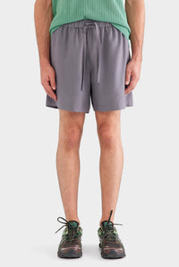 Relaxed Tencel Short - Charcoal