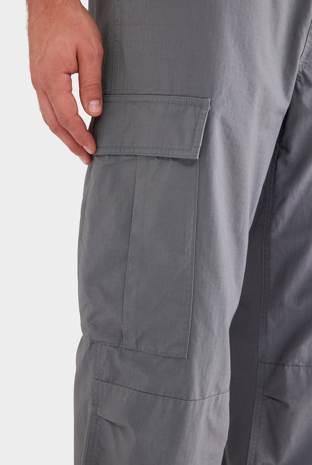 Ripstop Cotton Cargo Pant - Charcoal