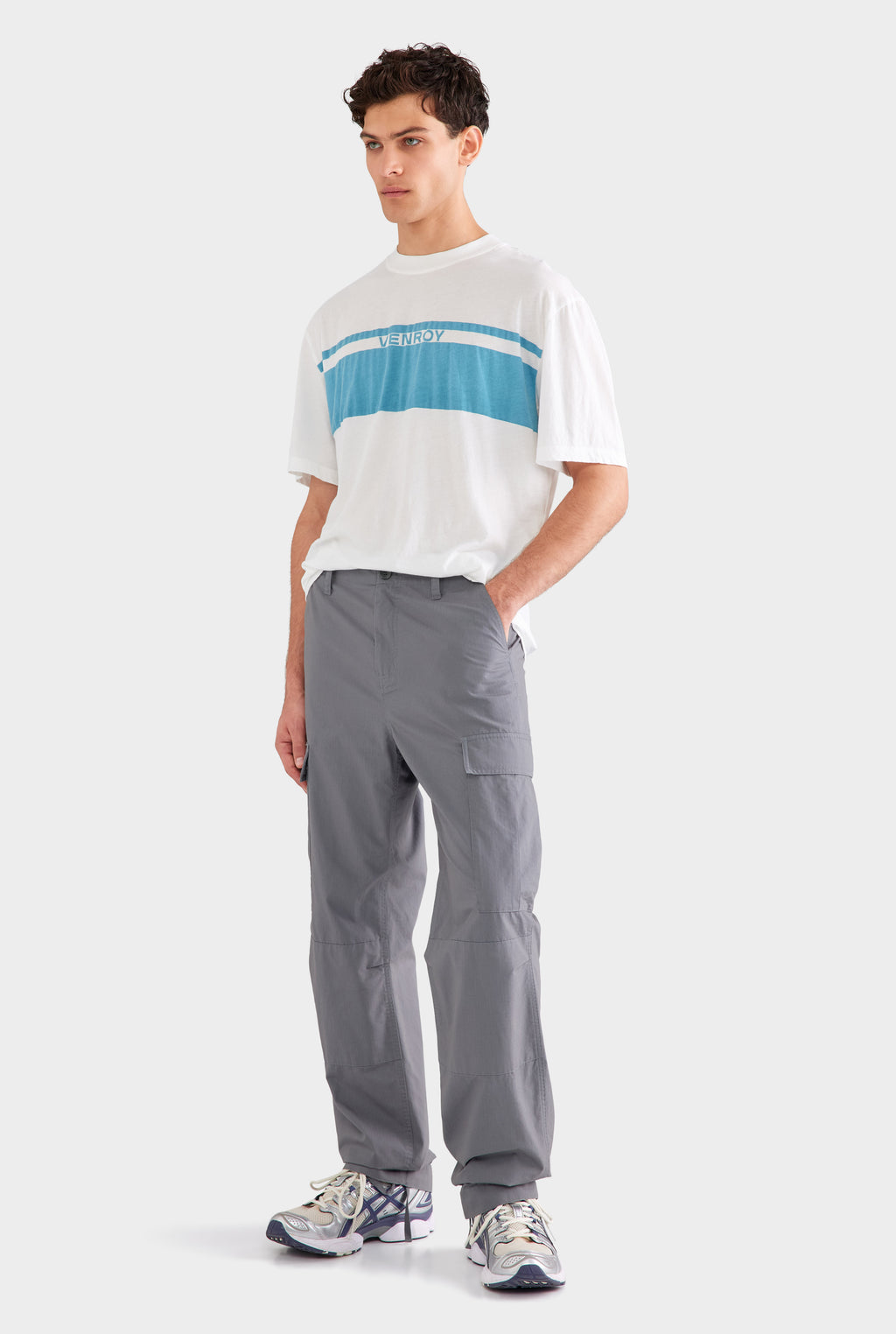 Ripstop Cotton Cargo Pant - Charcoal
