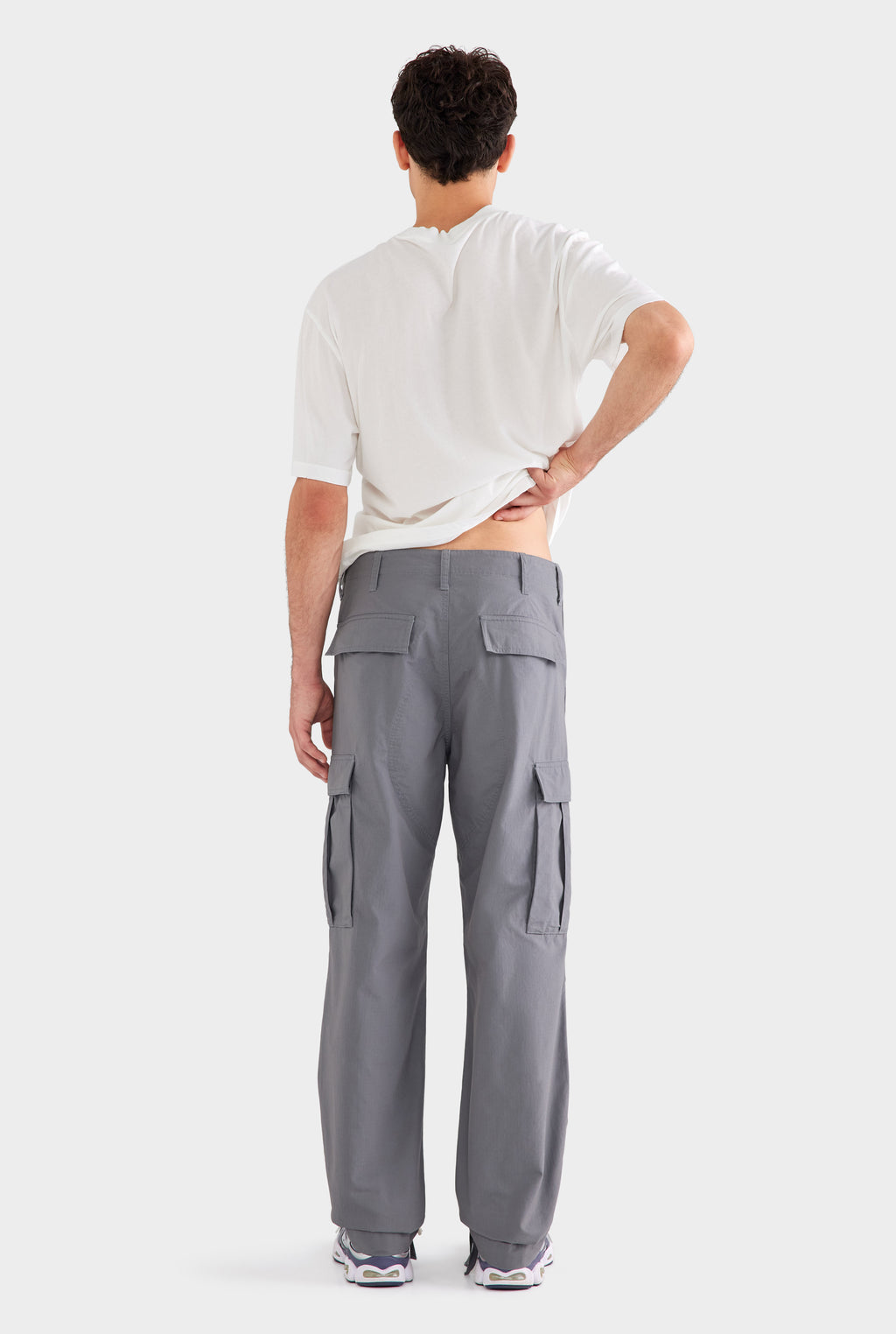Ripstop Cotton Cargo Pant - Charcoal