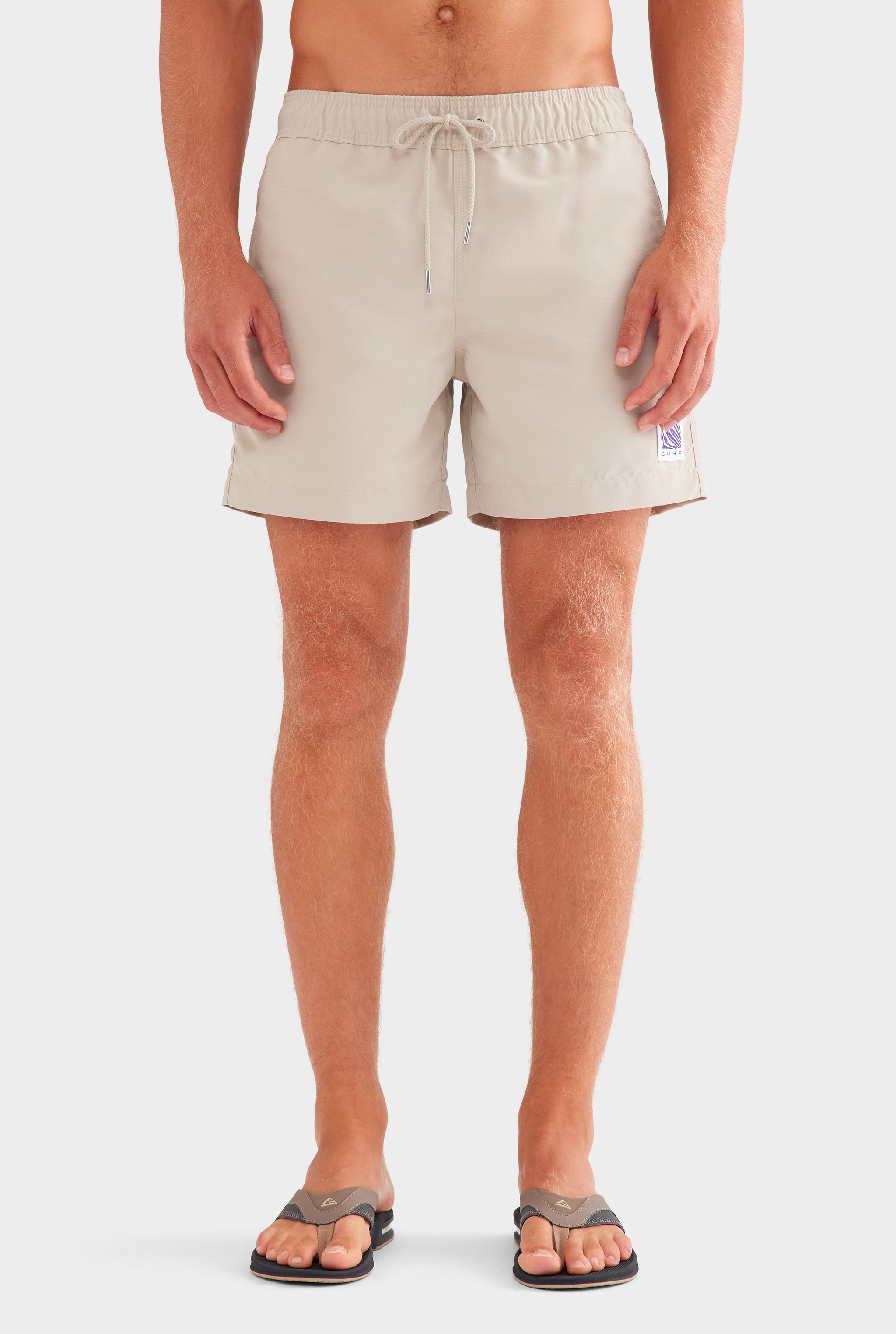 Ripstop Swim Short - Taupe
