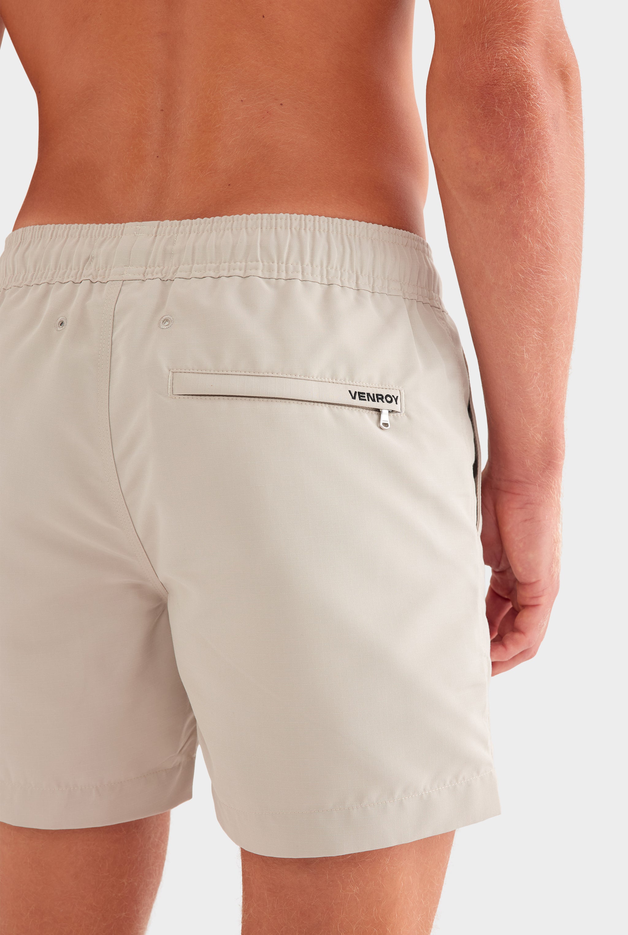 Ripstop Swim Short - Taupe