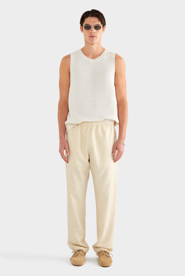 Tencel Lounge Chino - Angora