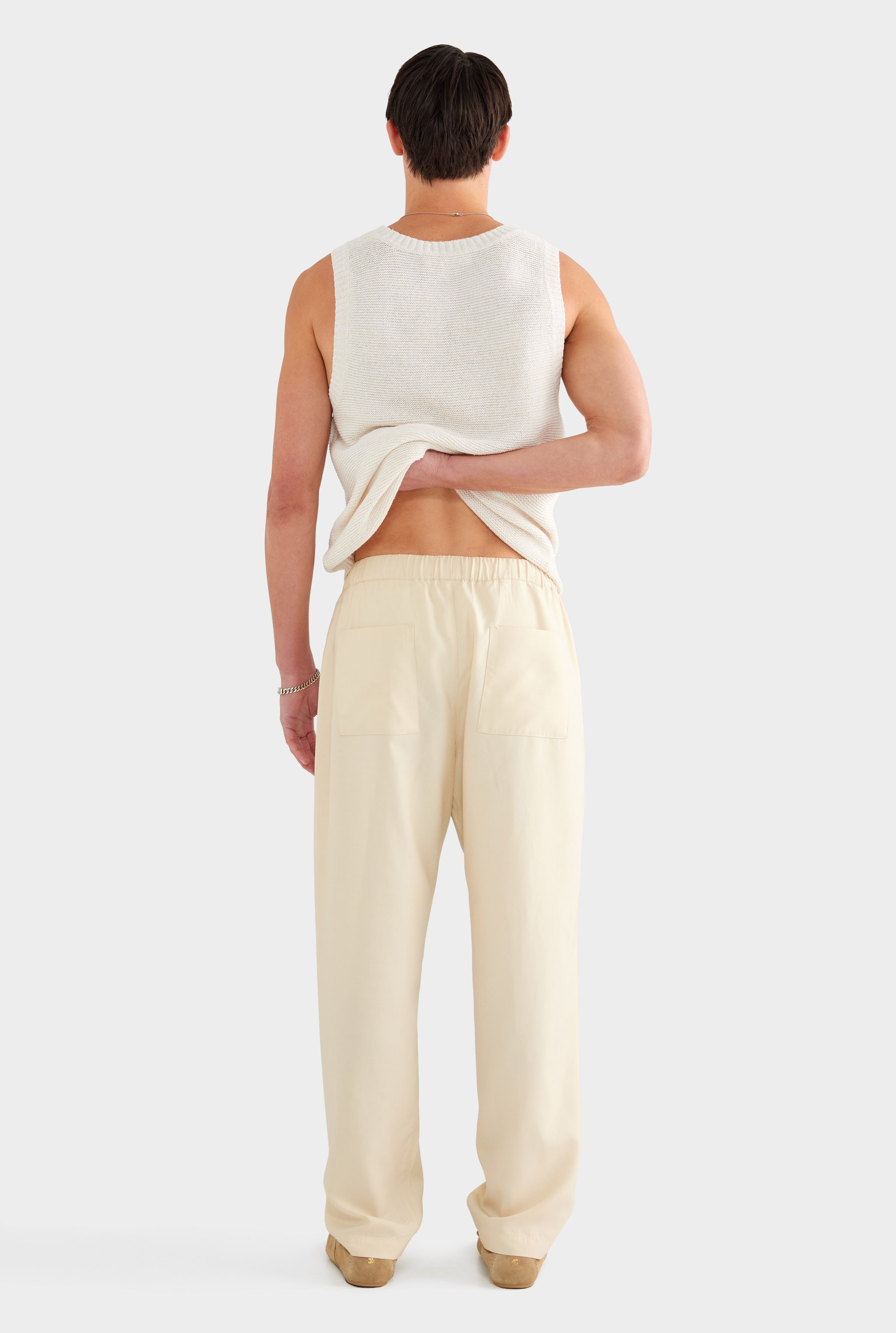 Tencel Lounge Chino - Angora