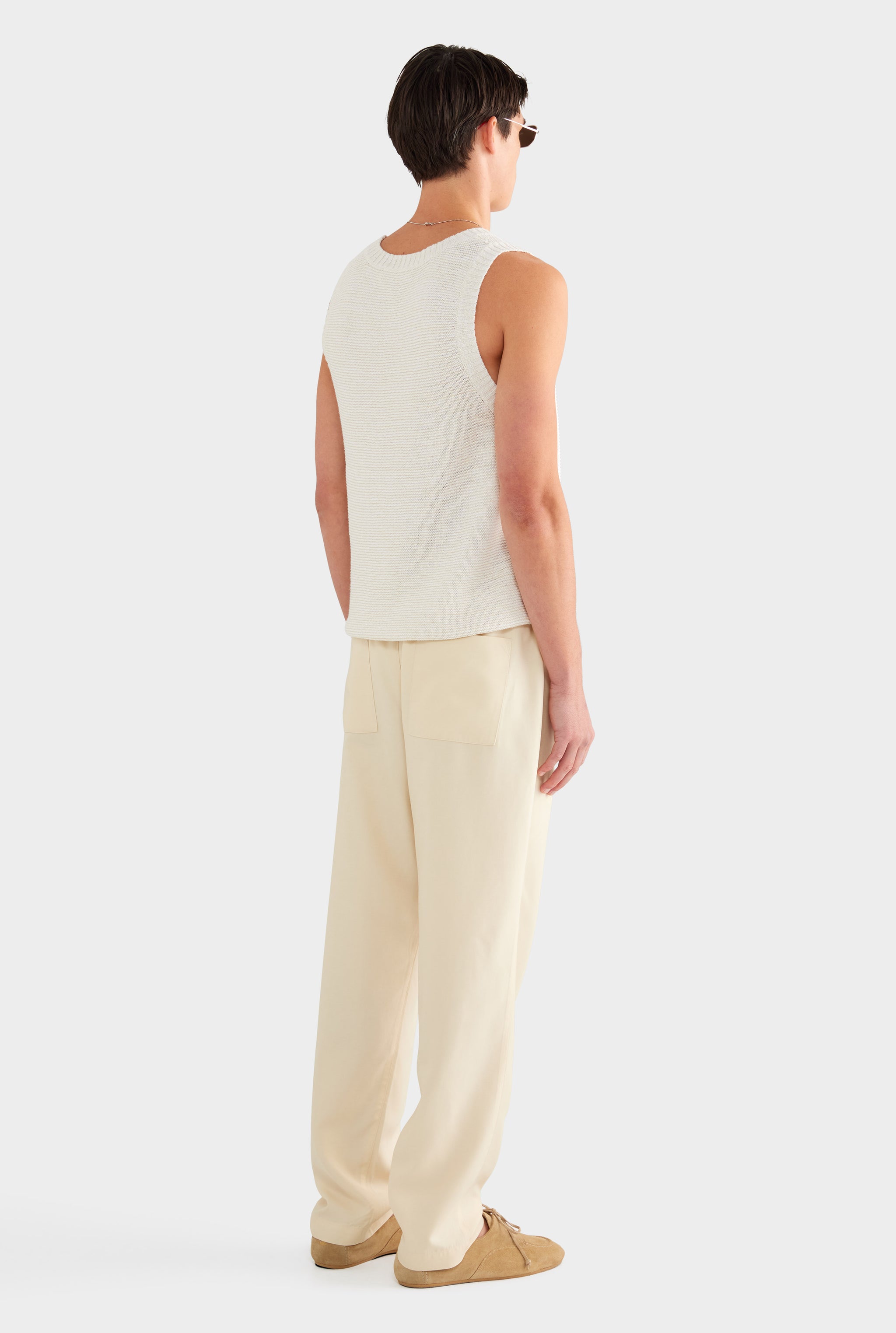 Tencel Lounge Chino - Angora