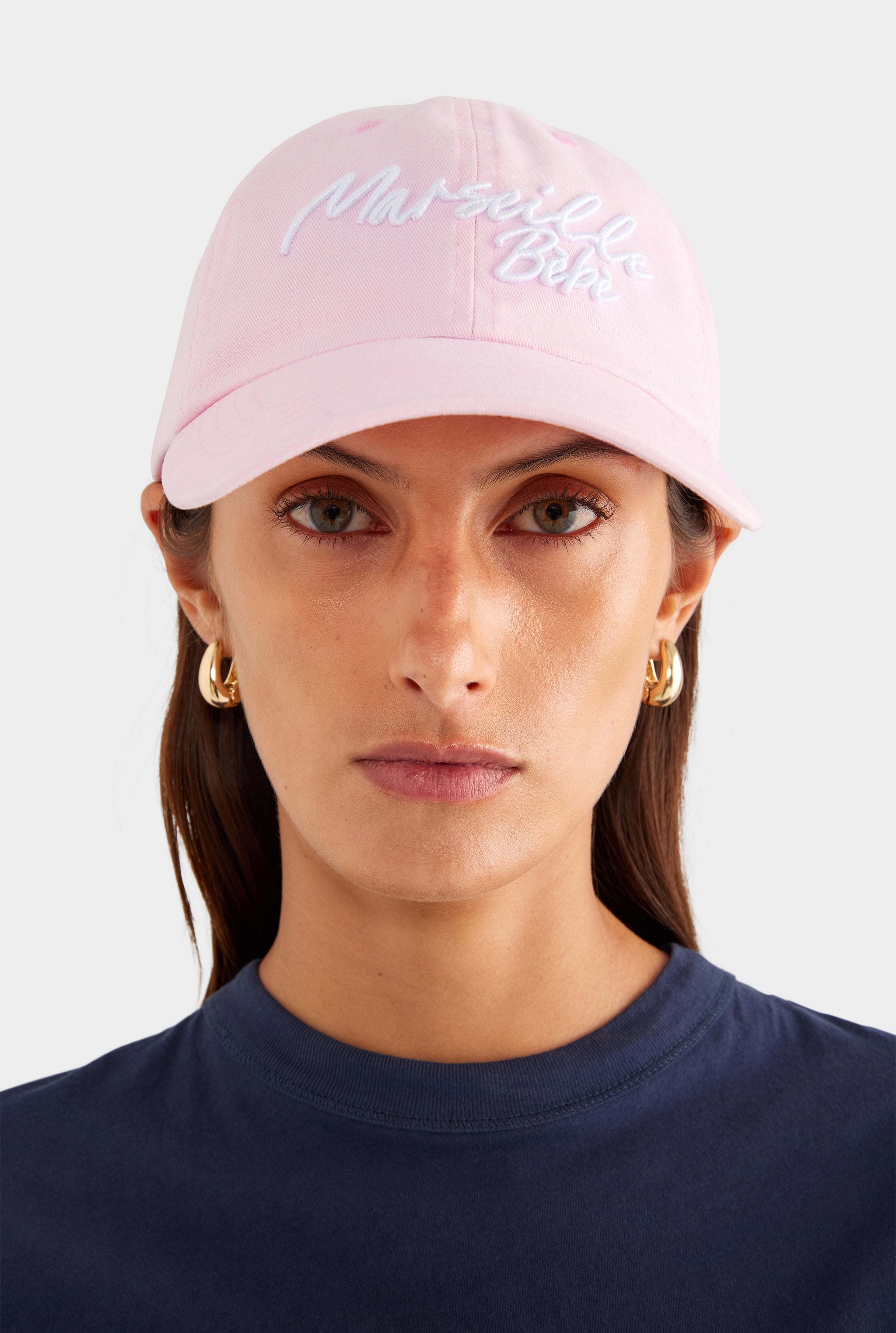 Marseille Bebe Cotton Twill Cap - Washed Pink