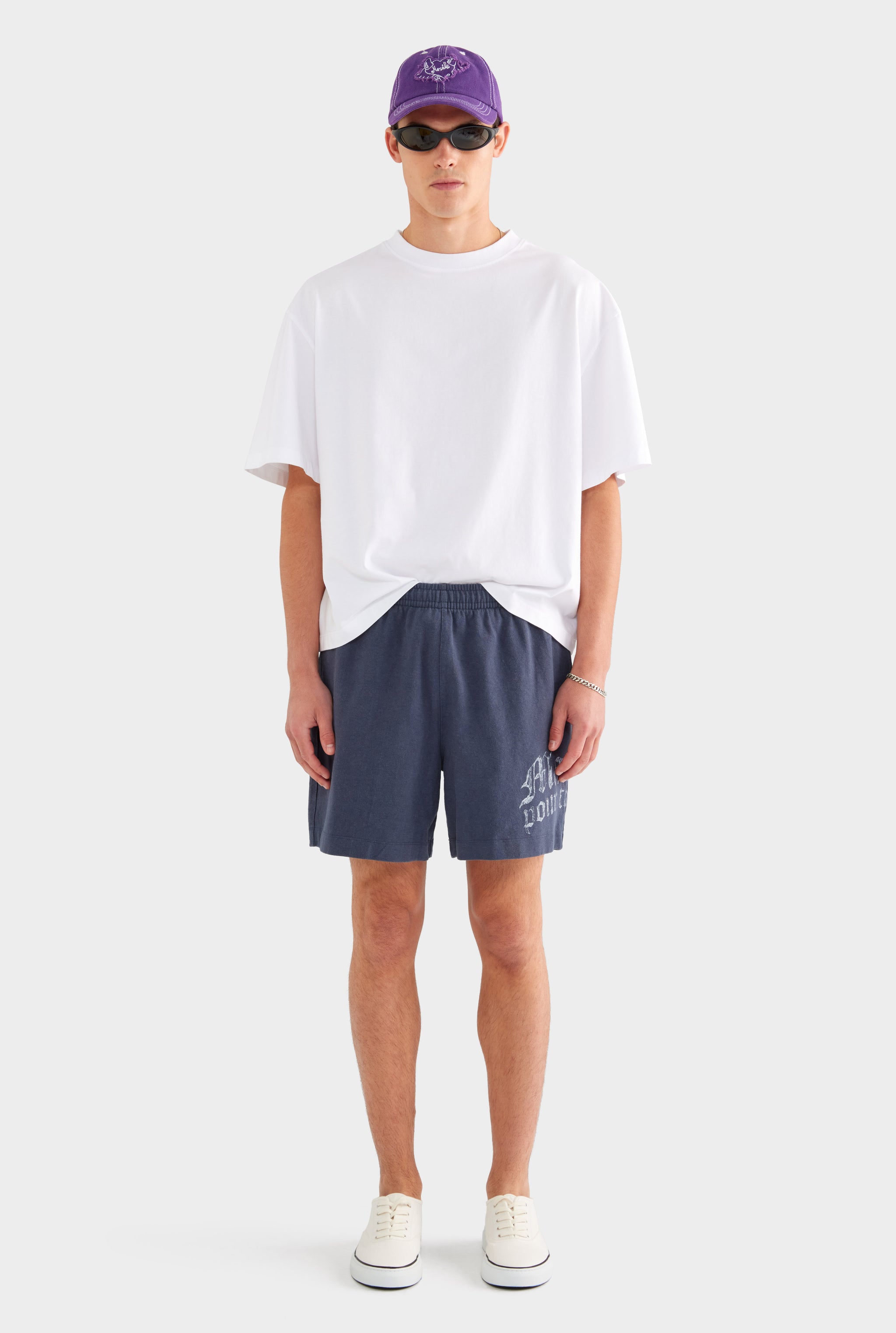 Lightweight Jersey Track Short - Navy - XS