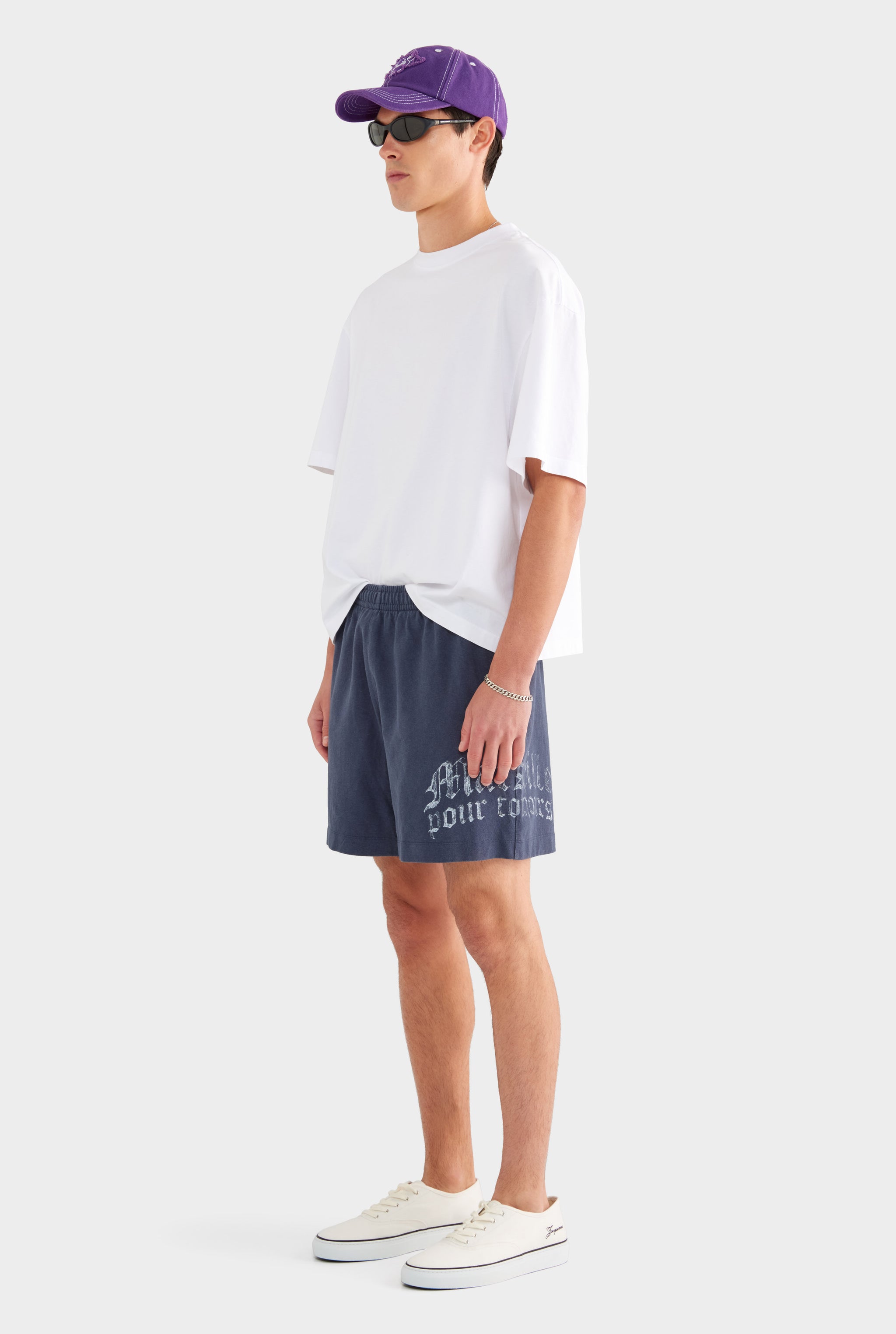 Lightweight Jersey Track Short - Navy - XS