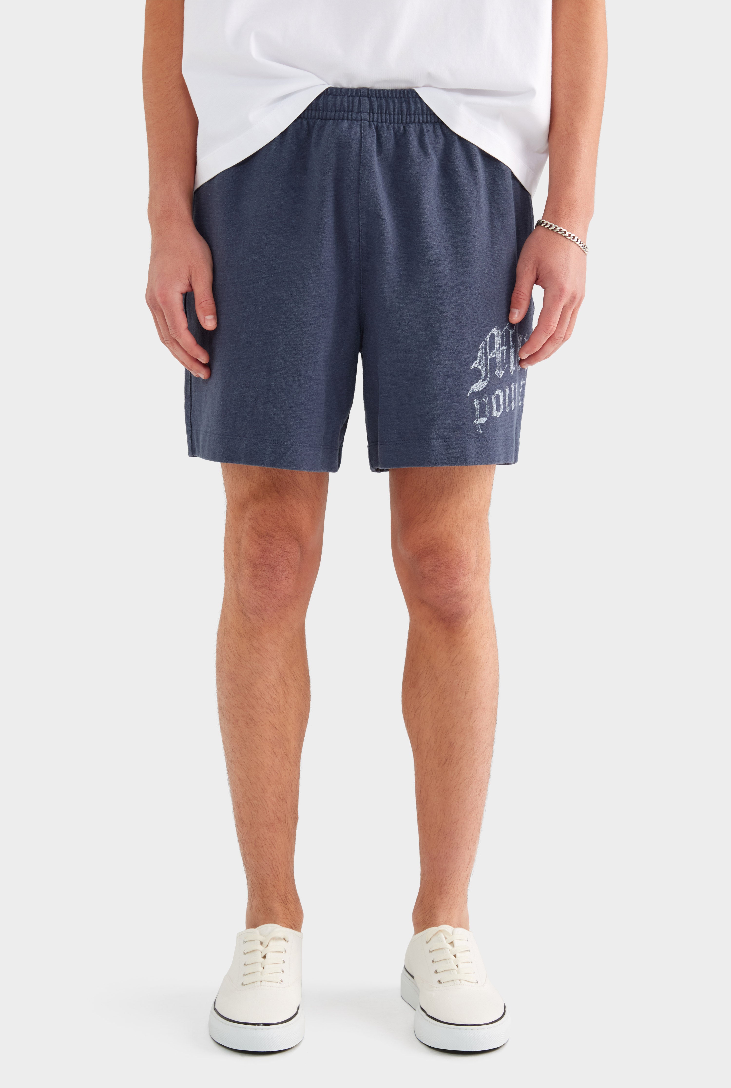 Lightweight Jersey Track Short - Navy - XS