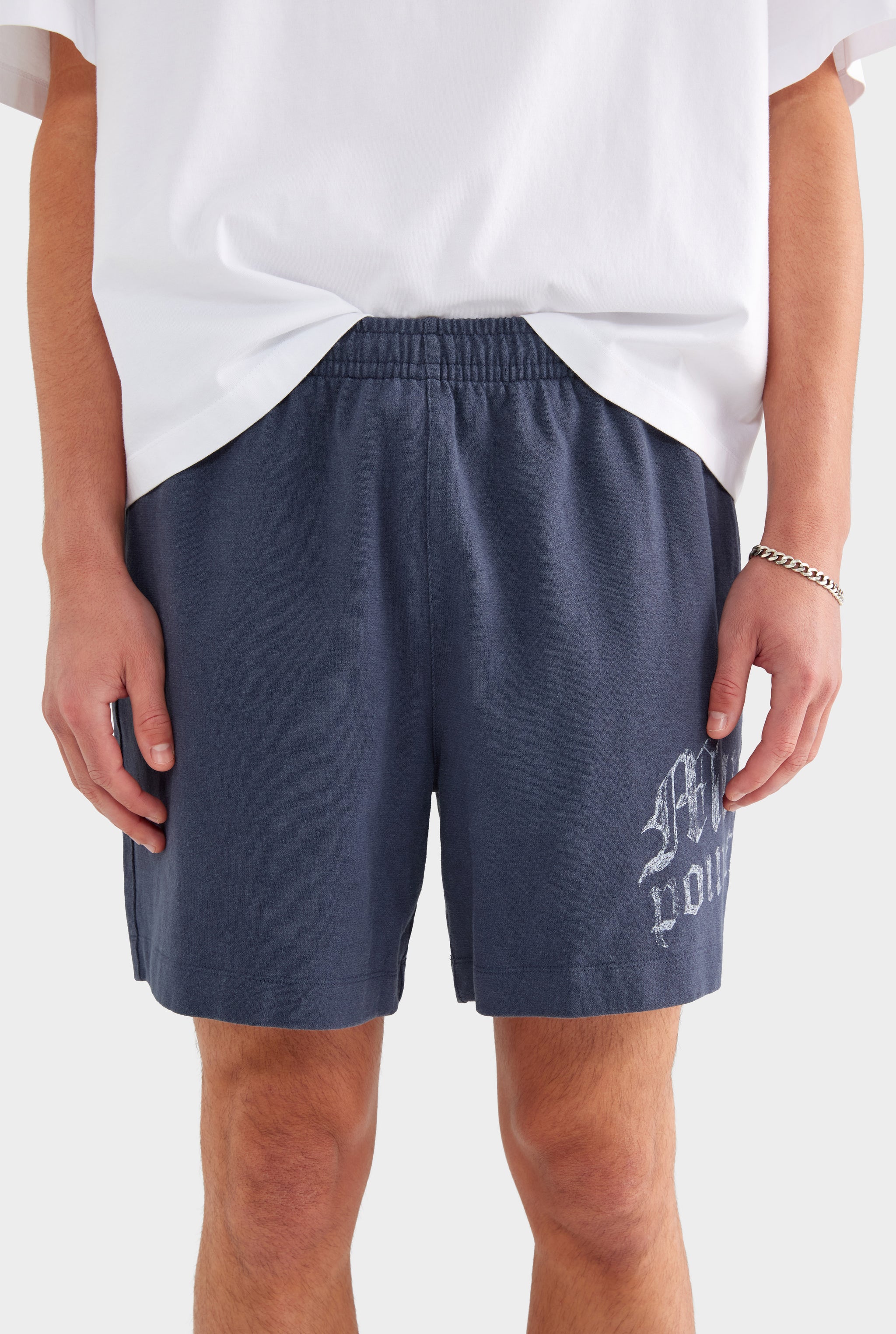 Lightweight Jersey Track Short - Navy - XS
