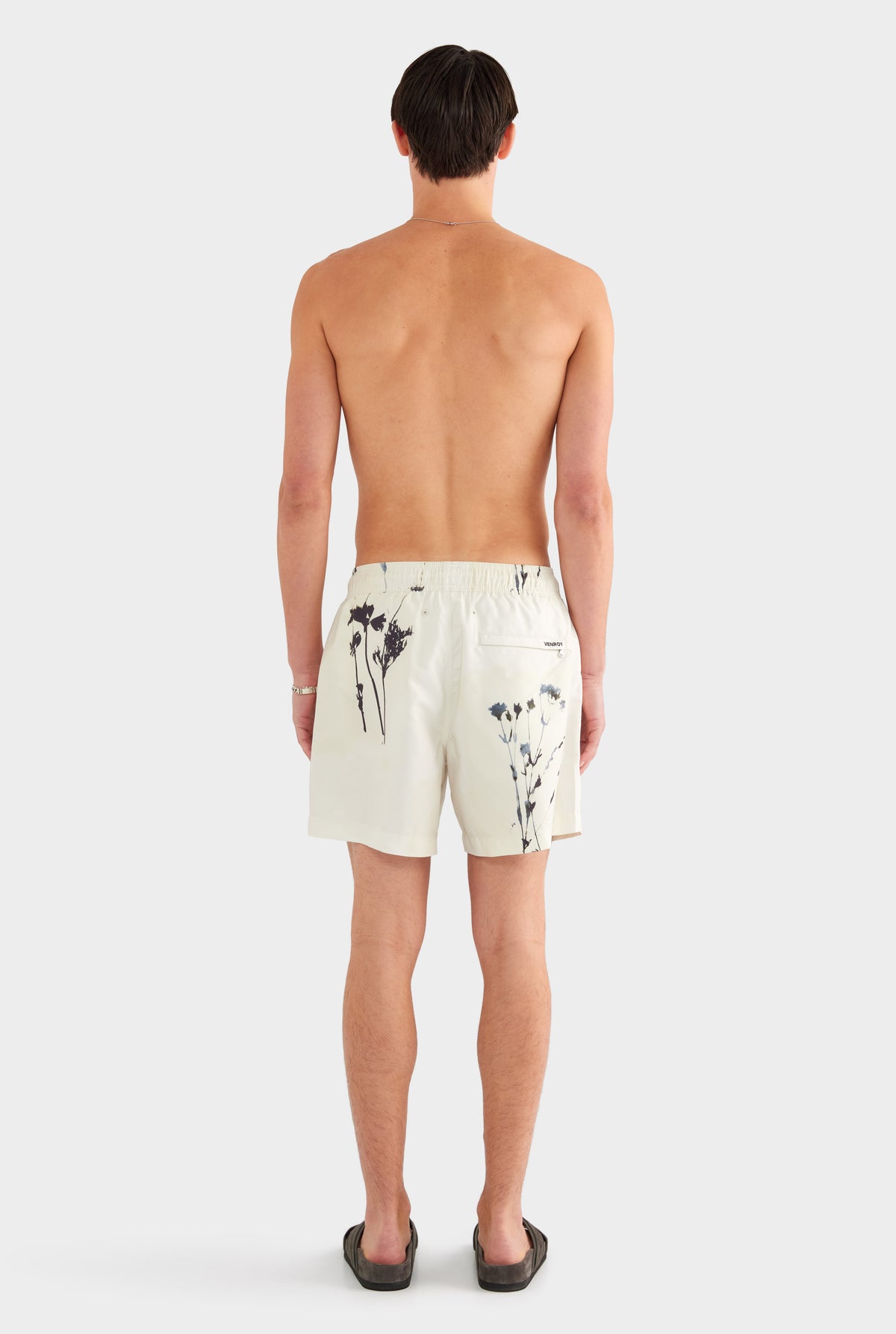 Printed Swim Short - Marseille Dried Floral - 100% Recycled Polyester / Marseille Dried Floral / XS
