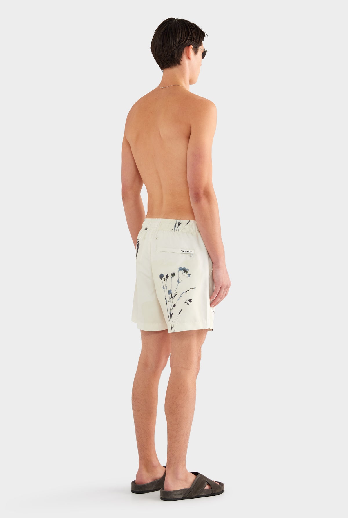 Printed Swim Short - Marseille Dried Floral - 100% Recycled Polyester / Marseille Dried Floral / XS