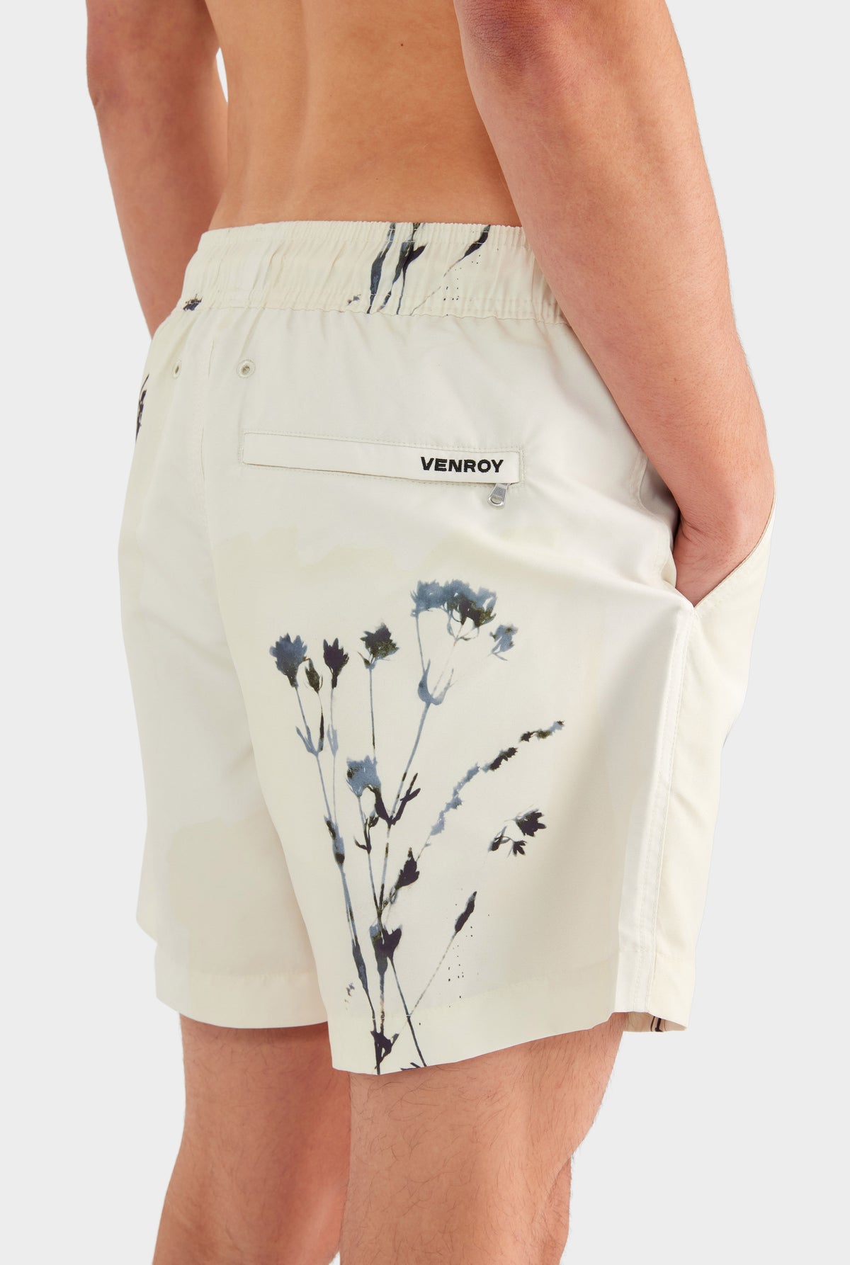 Printed Swim Short - Marseille Dried Floral - 100% Recycled Polyester / Marseille Dried Floral / XS