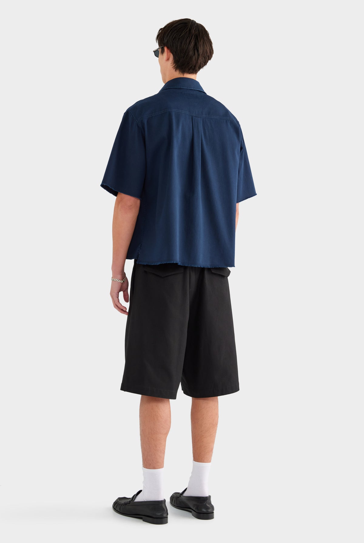 Mechanic Shirt - Navy - 100% Cotton / Navy / S