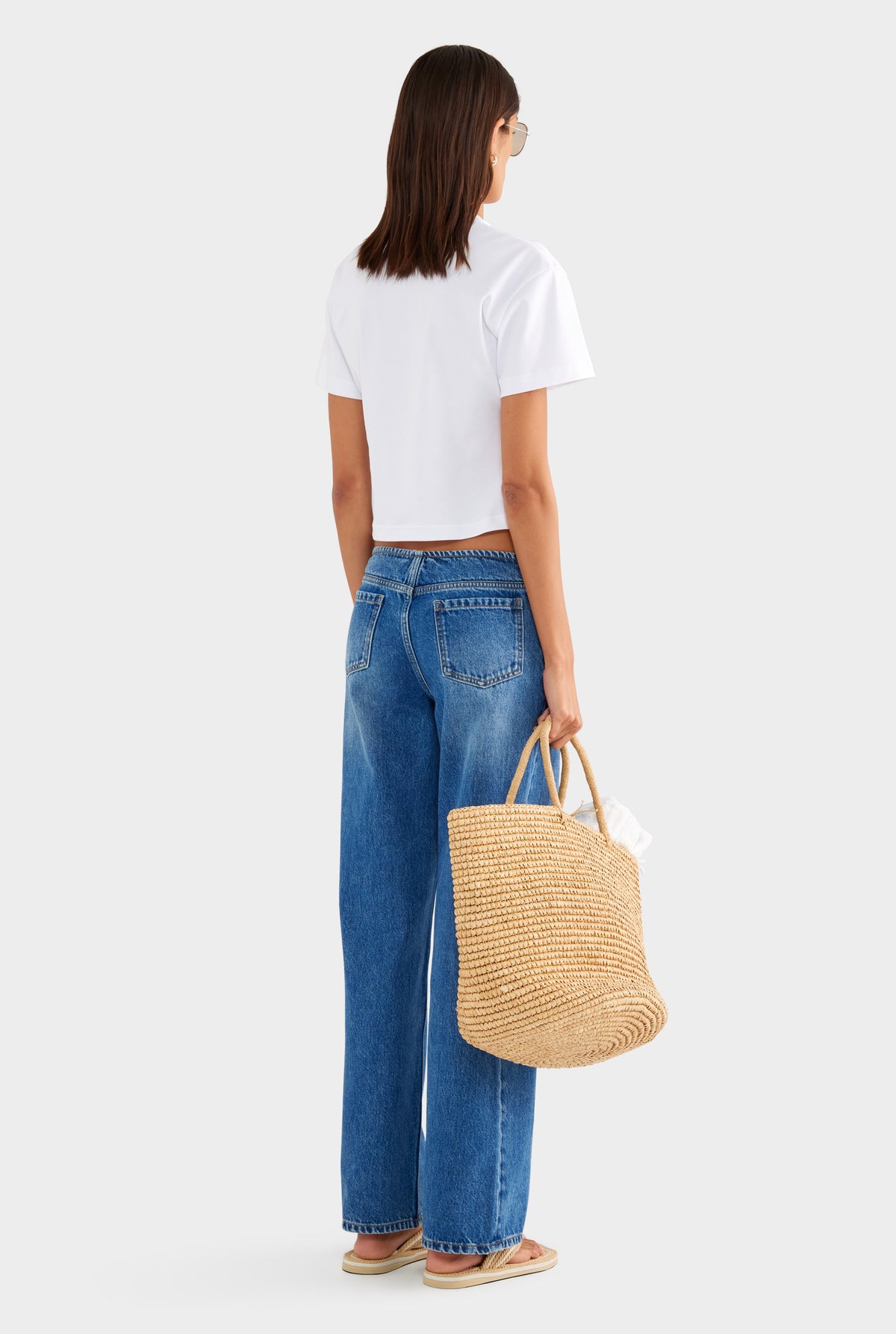 Low Rise Jean - Mid Indigo