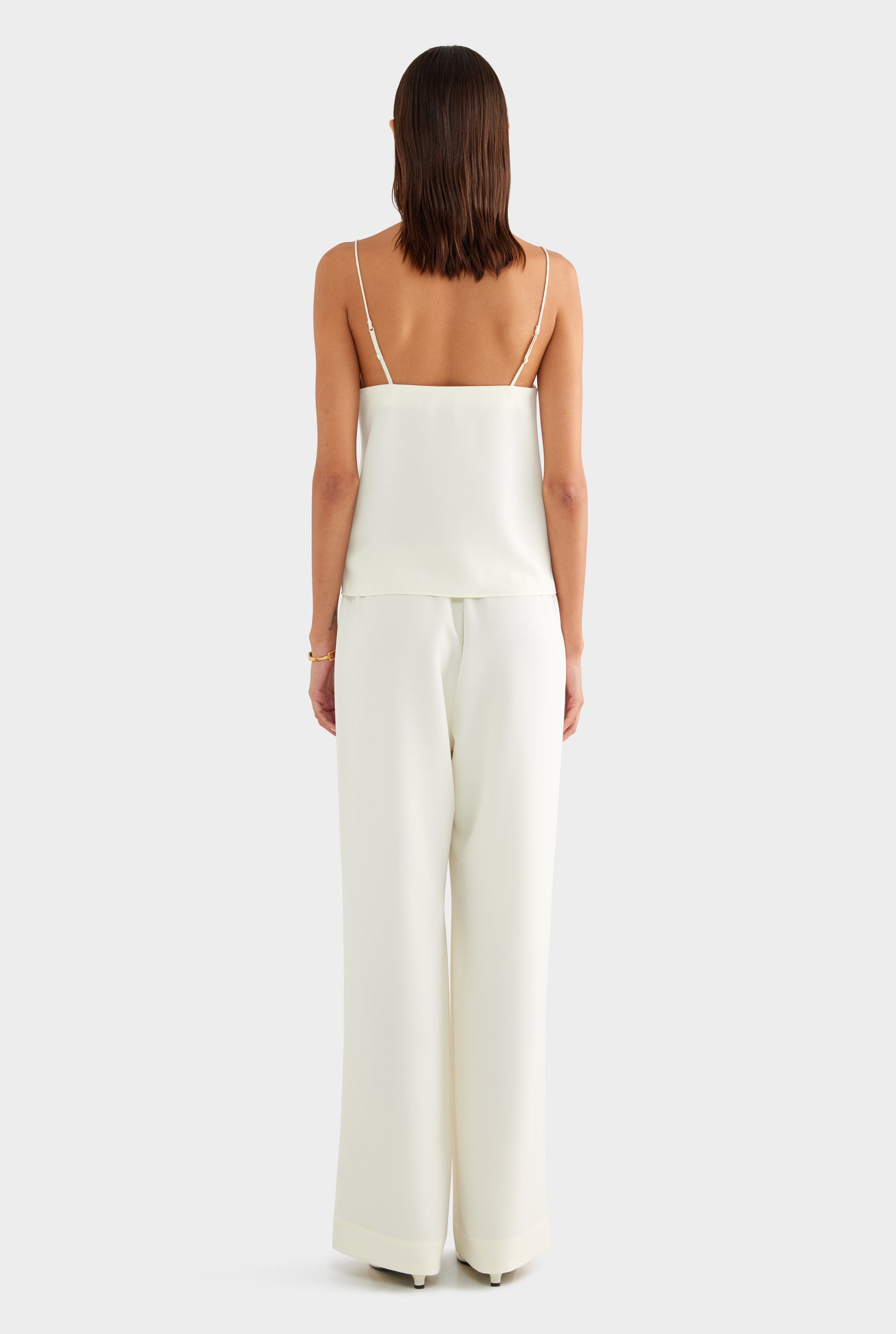 Underwire Cami Top - Off White - XS