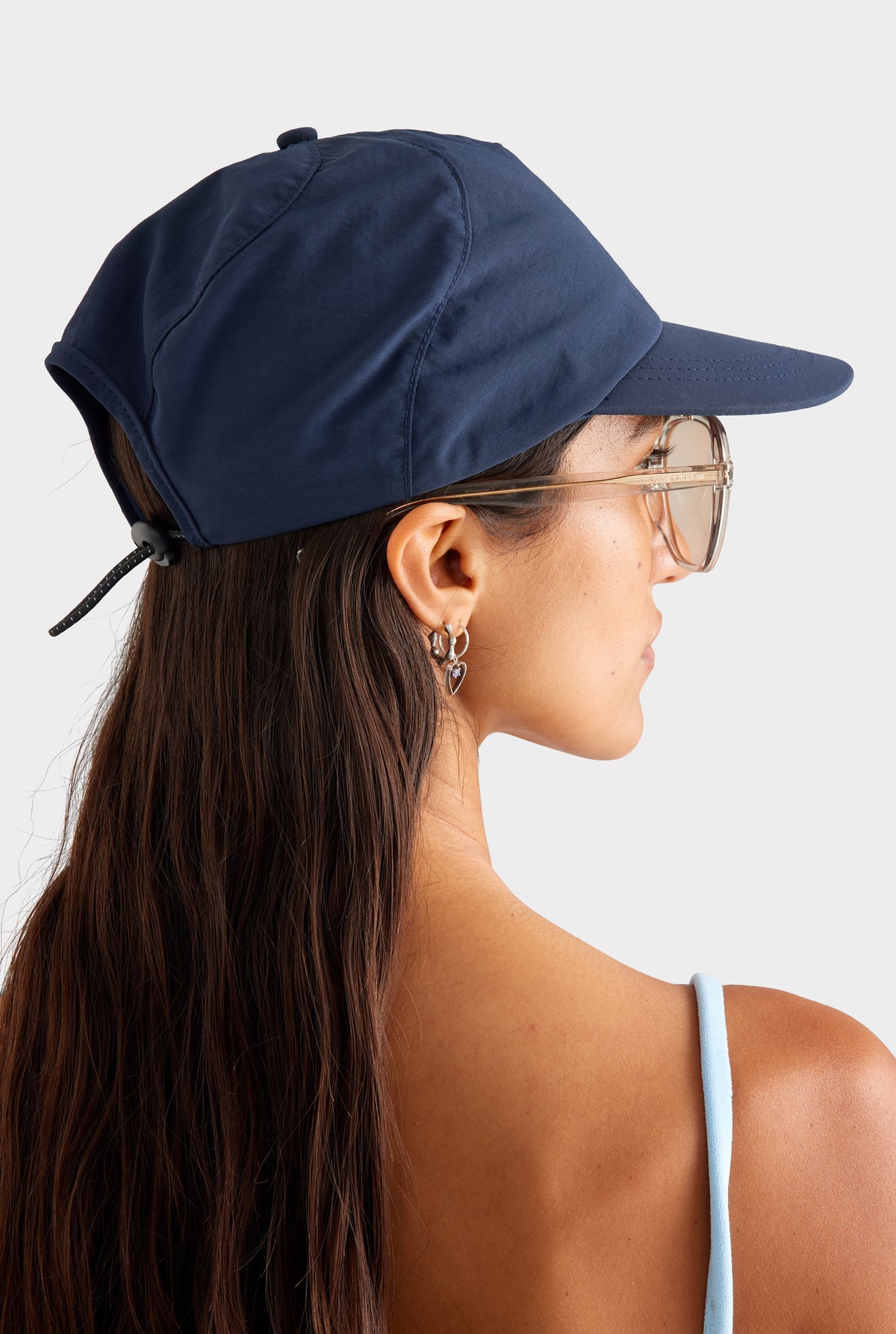 Nylon Sports Cap - Navy