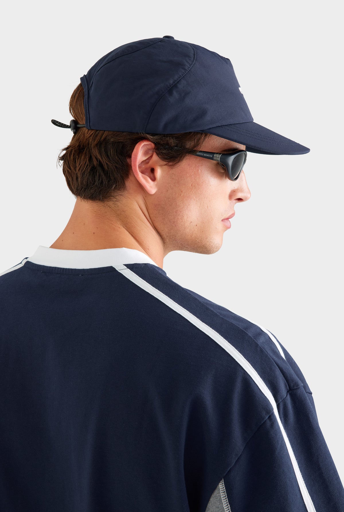 Nylon Sports Cap - Navy