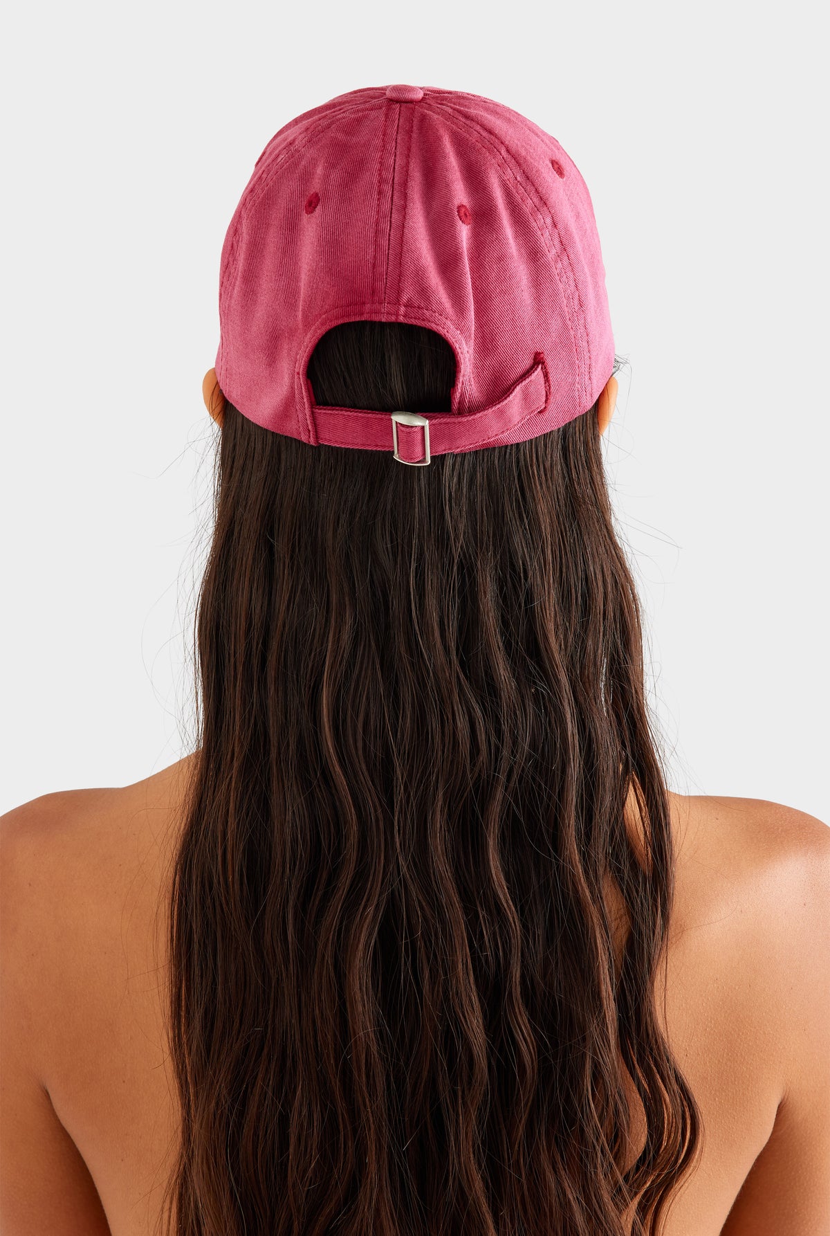 Its Better In Barcelona Cotton Twill Cap - Sangria