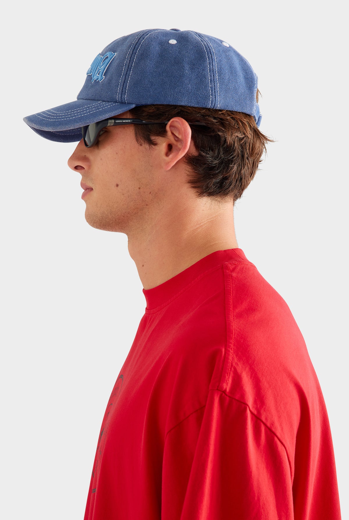 Barcelona Washed Canvas Cap - Washed Blue