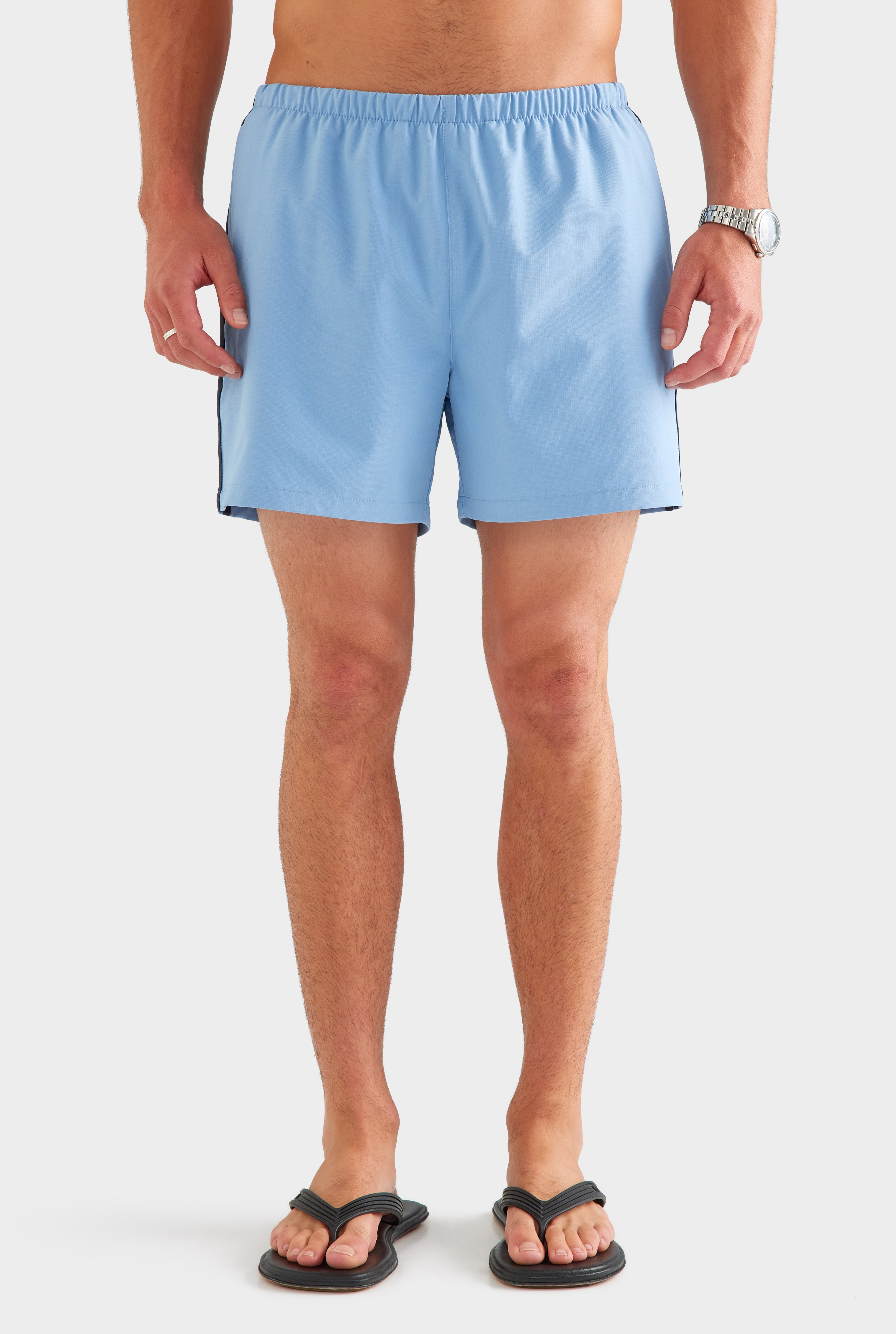 Ripstop Swim Short - Dusk Blue