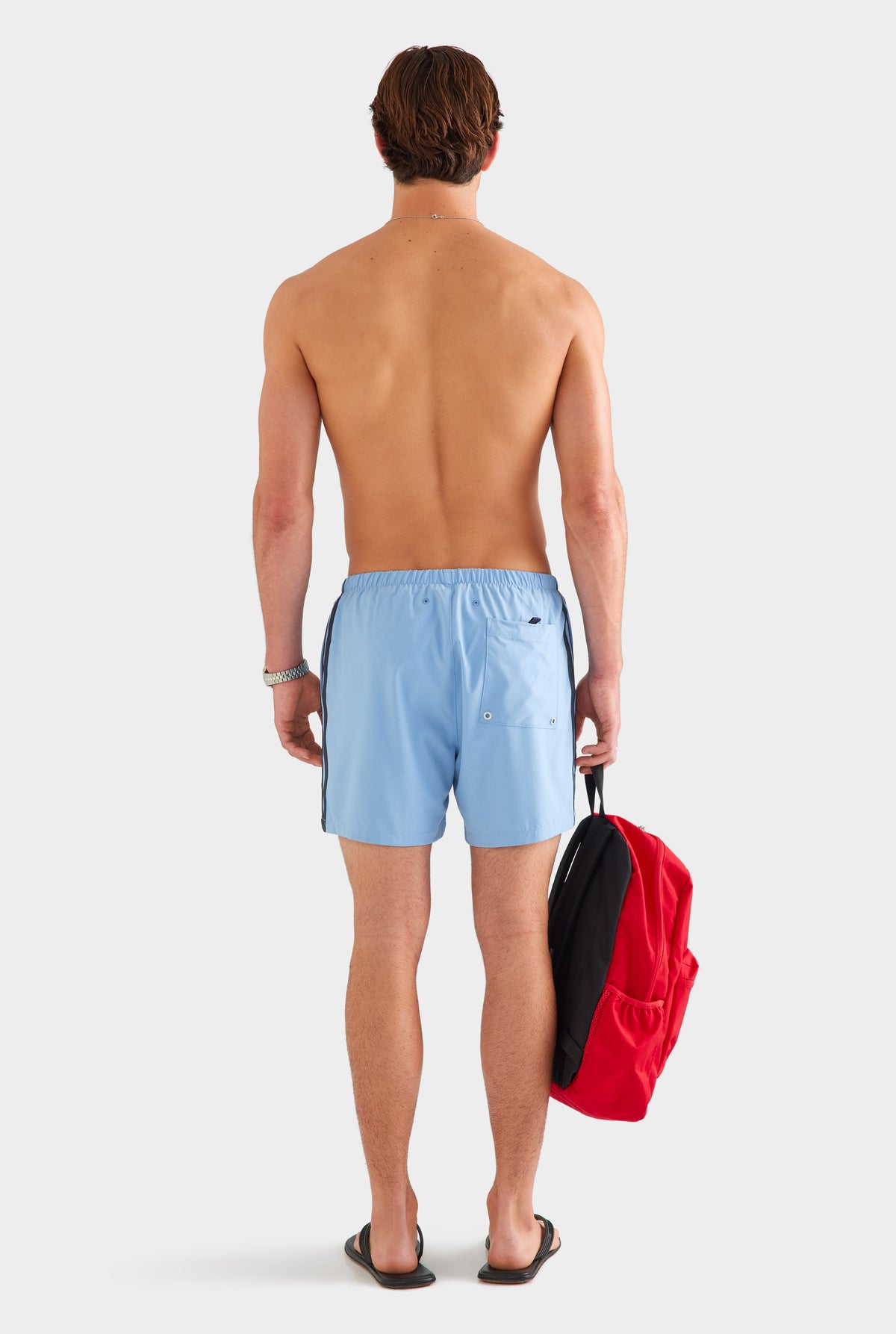 Ripstop Swim Short - Dusk Blue