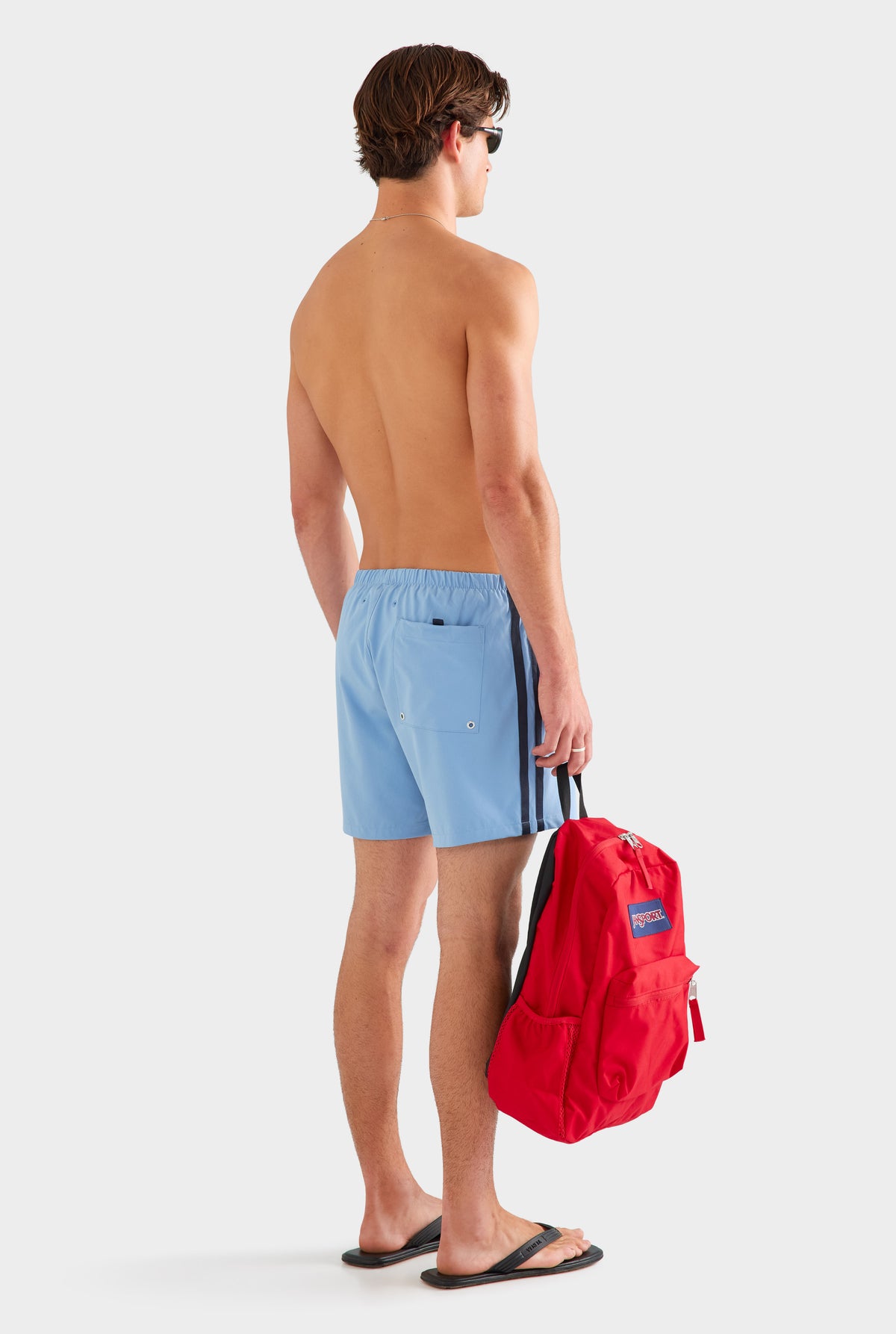 Ripstop Swim Short - Dusk Blue