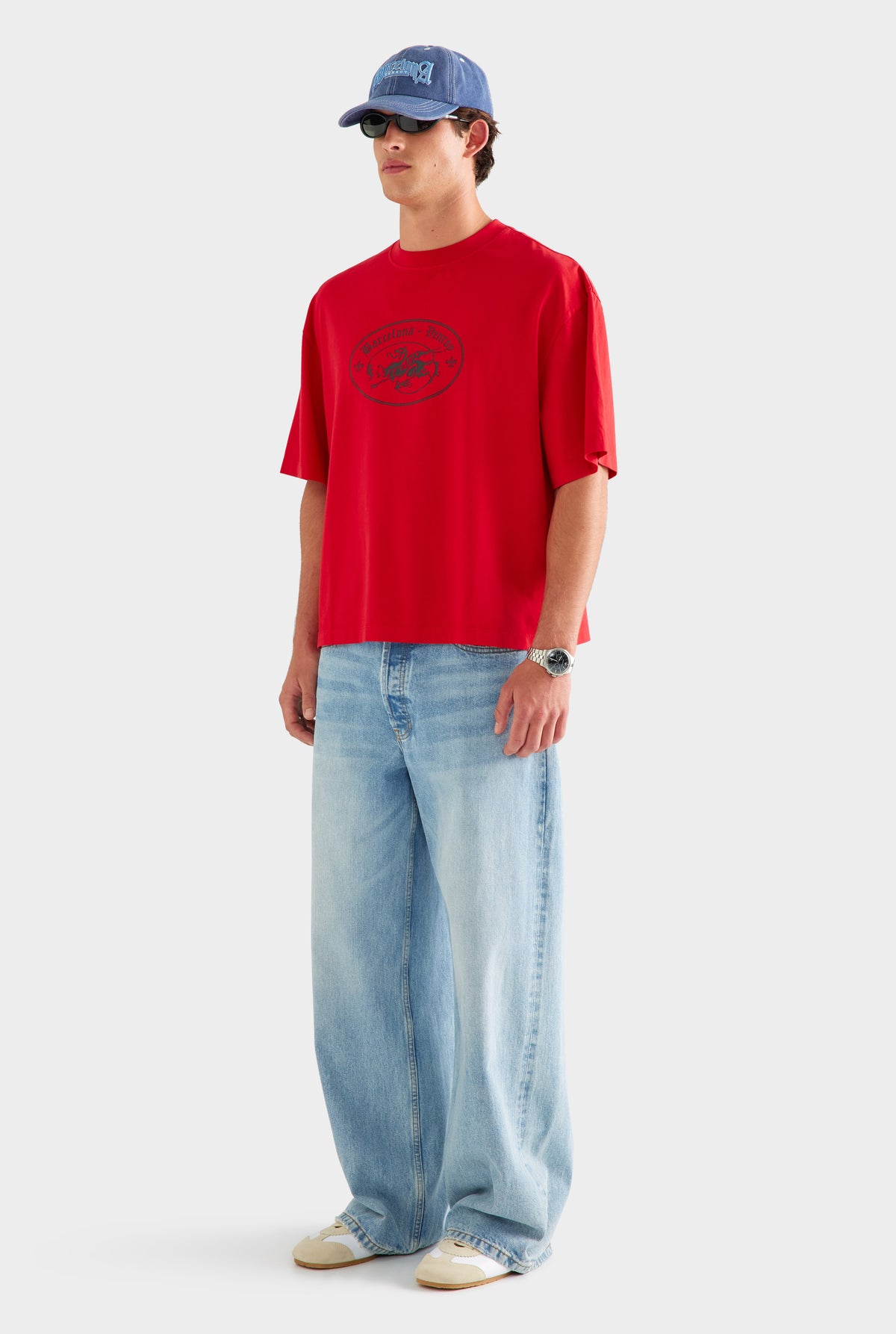 Oversized T Shirt - Catalan Red Dragon