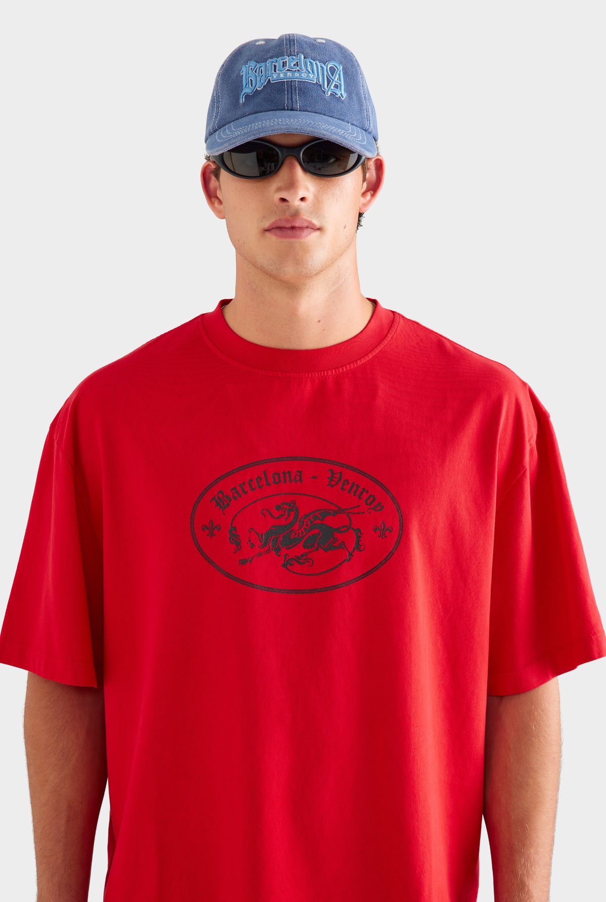 Oversized T Shirt - Catalan Red Dragon