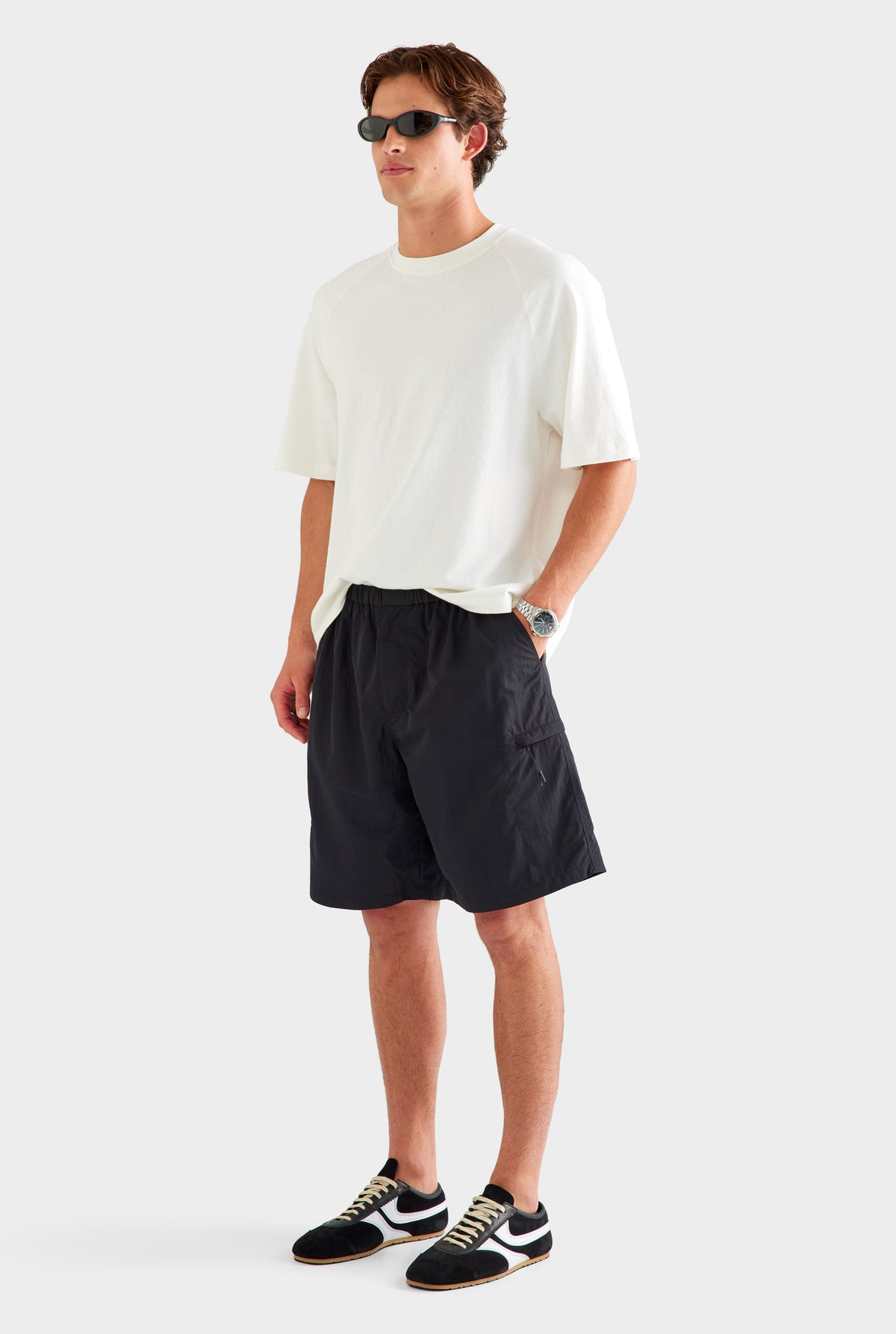 Nylon Utility Short - Black