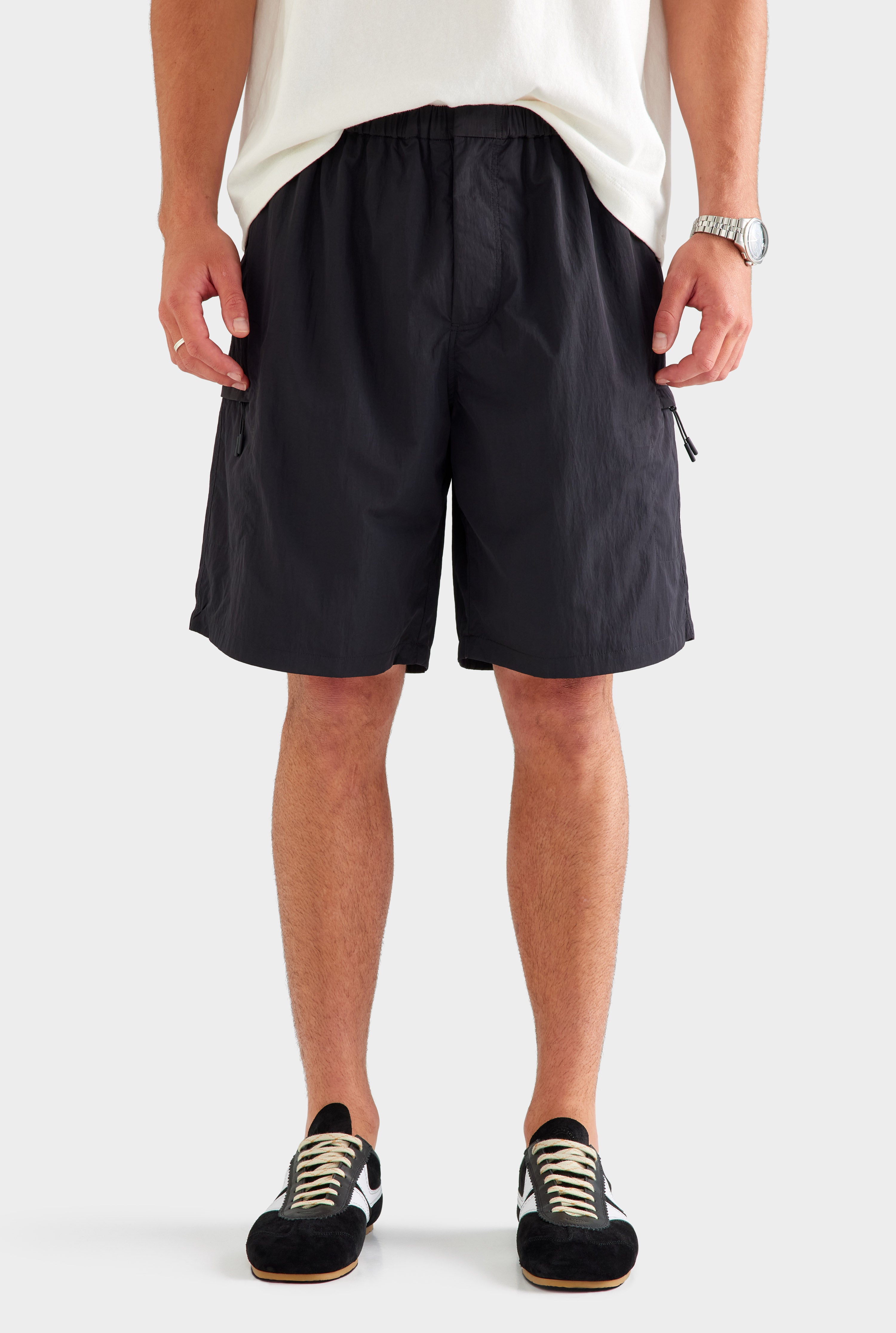 Nylon Utility Short - Black