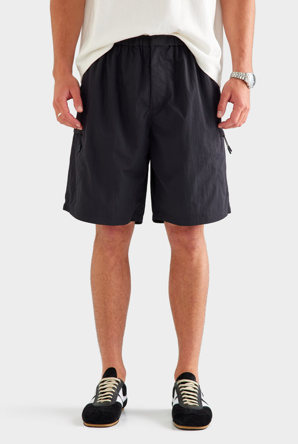 Nylon Utility Short - Black