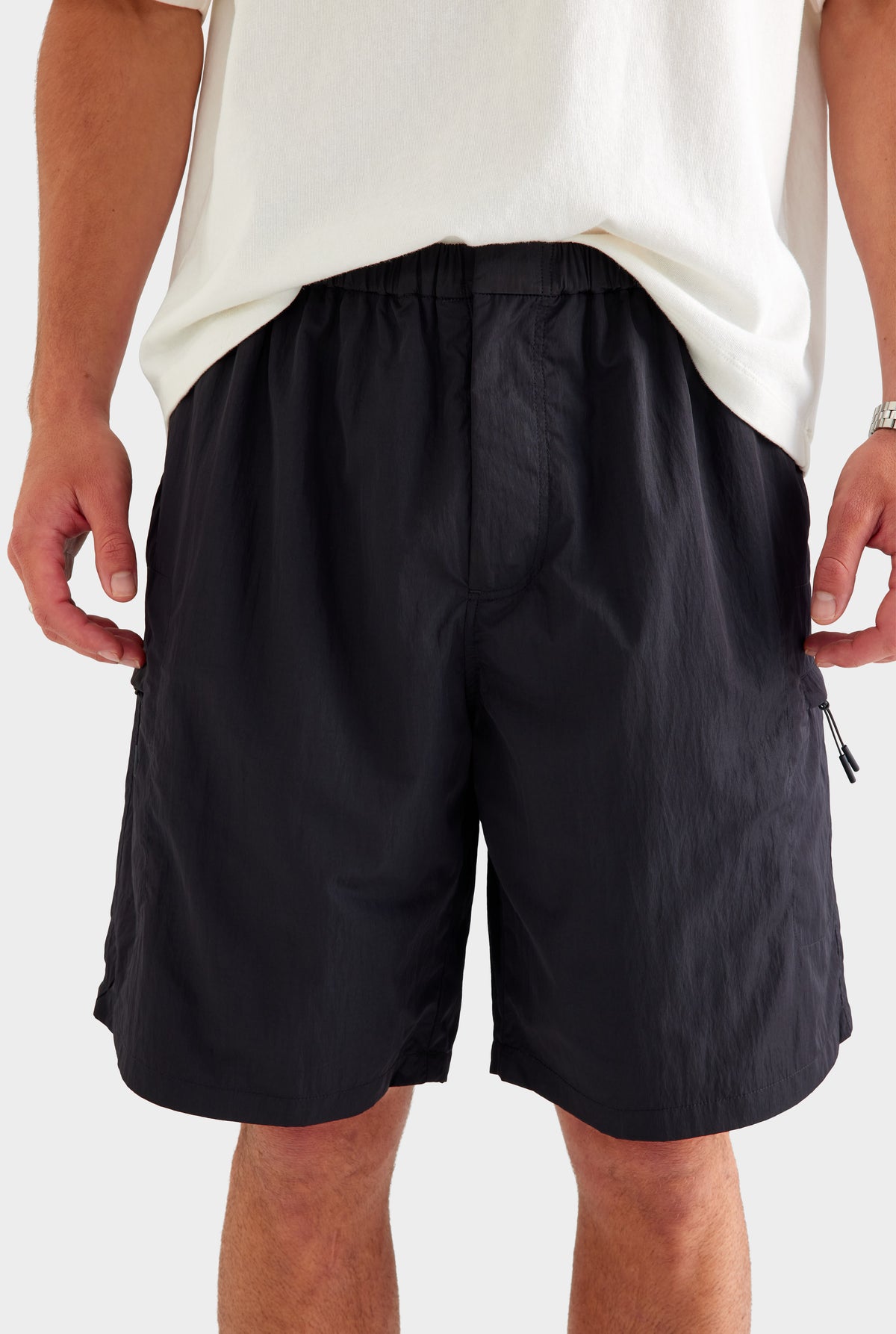 Nylon Utility Short - Black