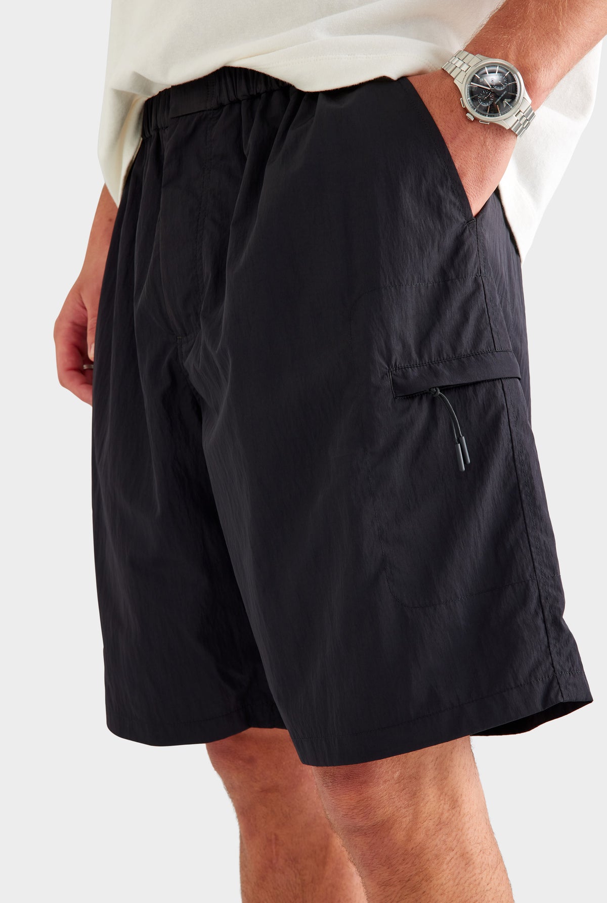 Nylon Utility Short - Black