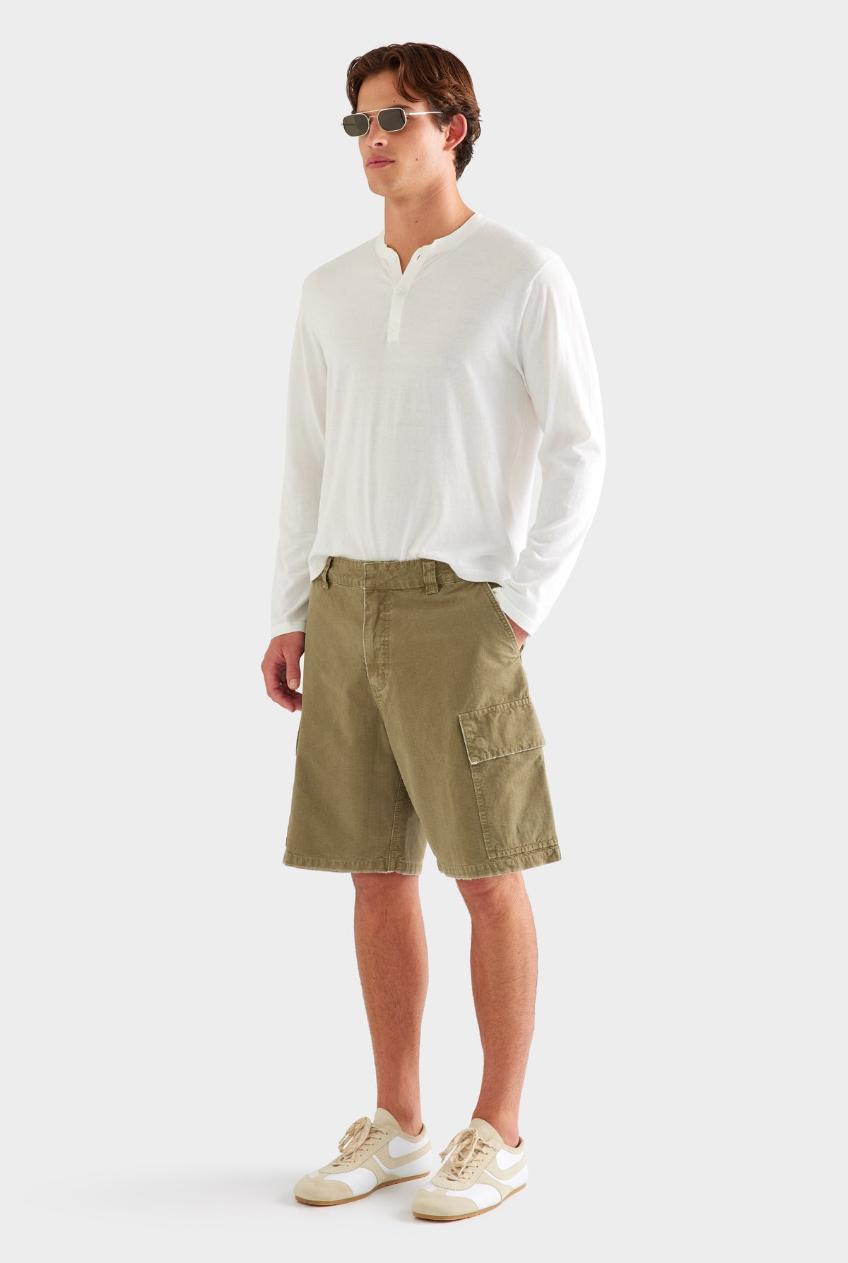 Ripstop Cargo Short - Dried Herb