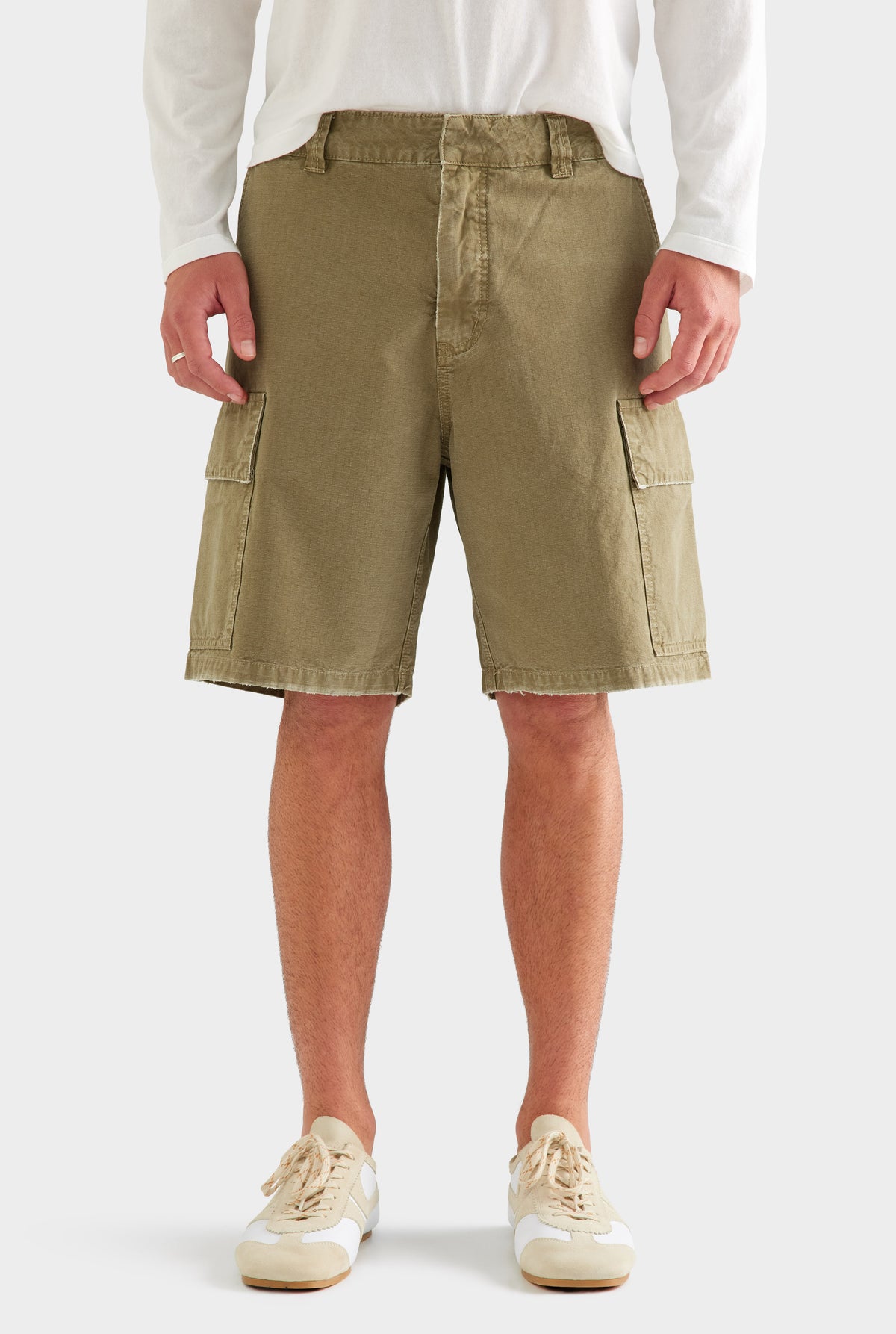 Ripstop Cargo Short - Dried Herb