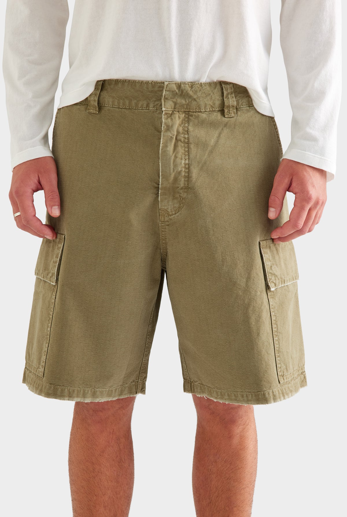 Ripstop Cargo Short - Dried Herb