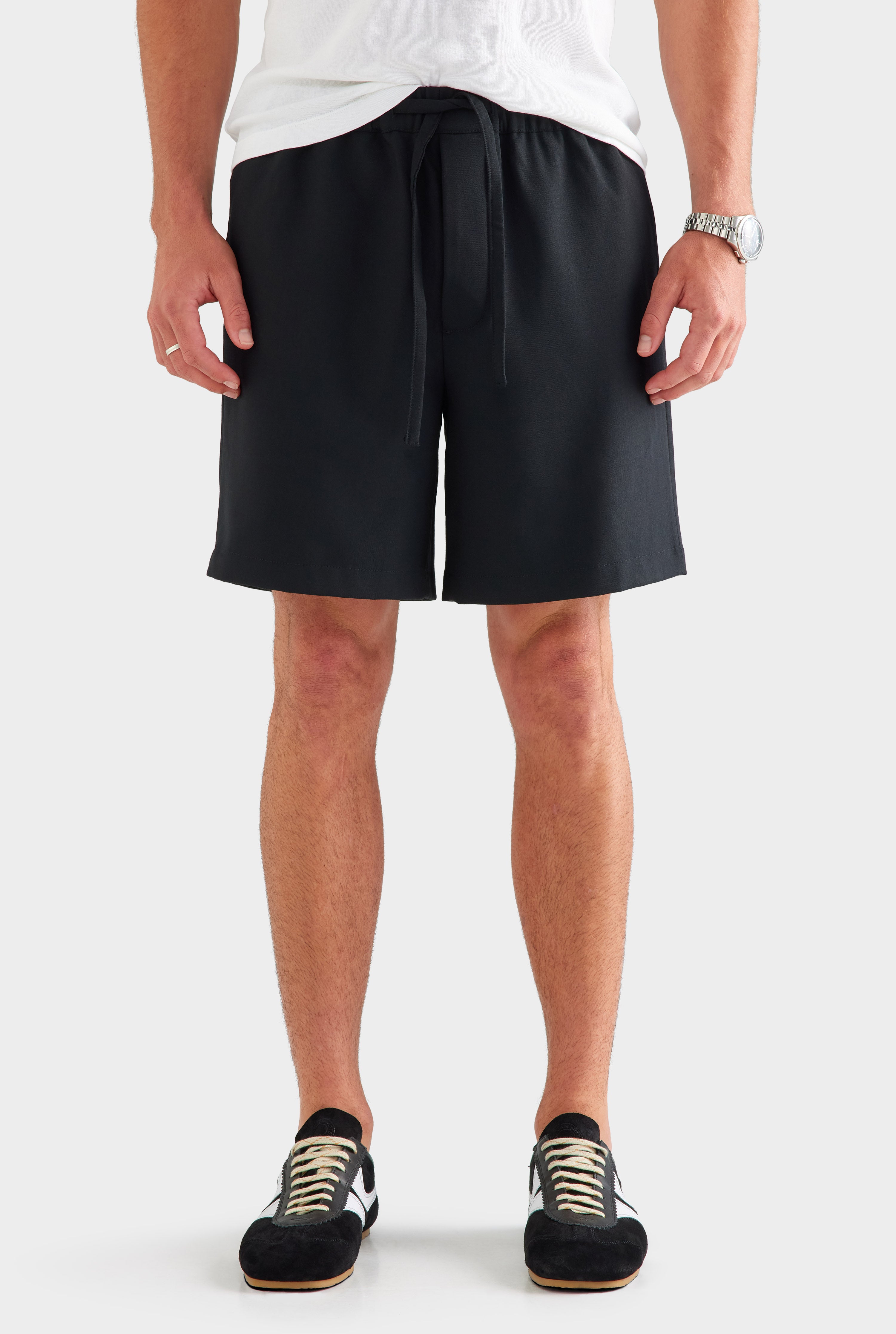 Wool Short - Black