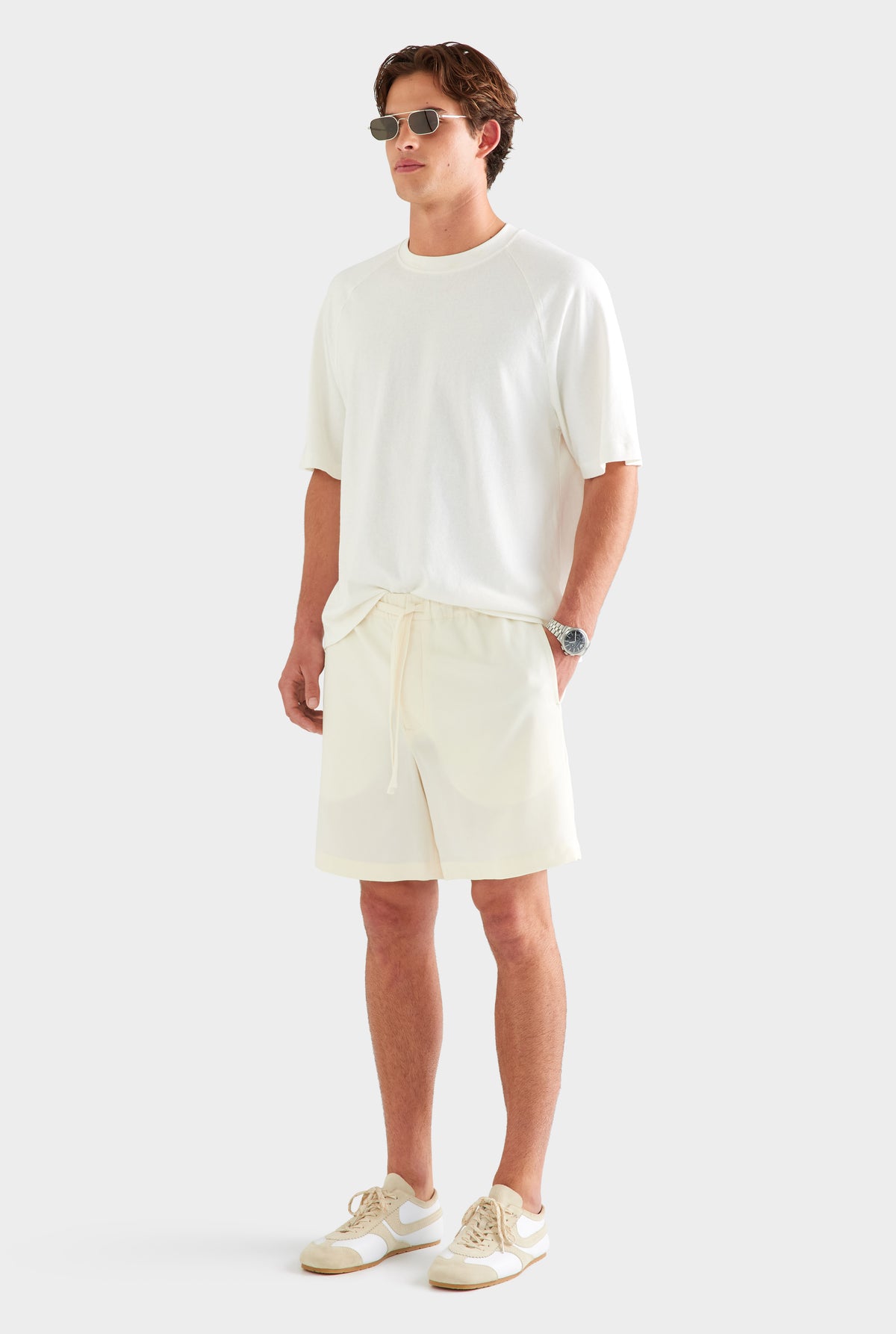 Wool Short - Cream