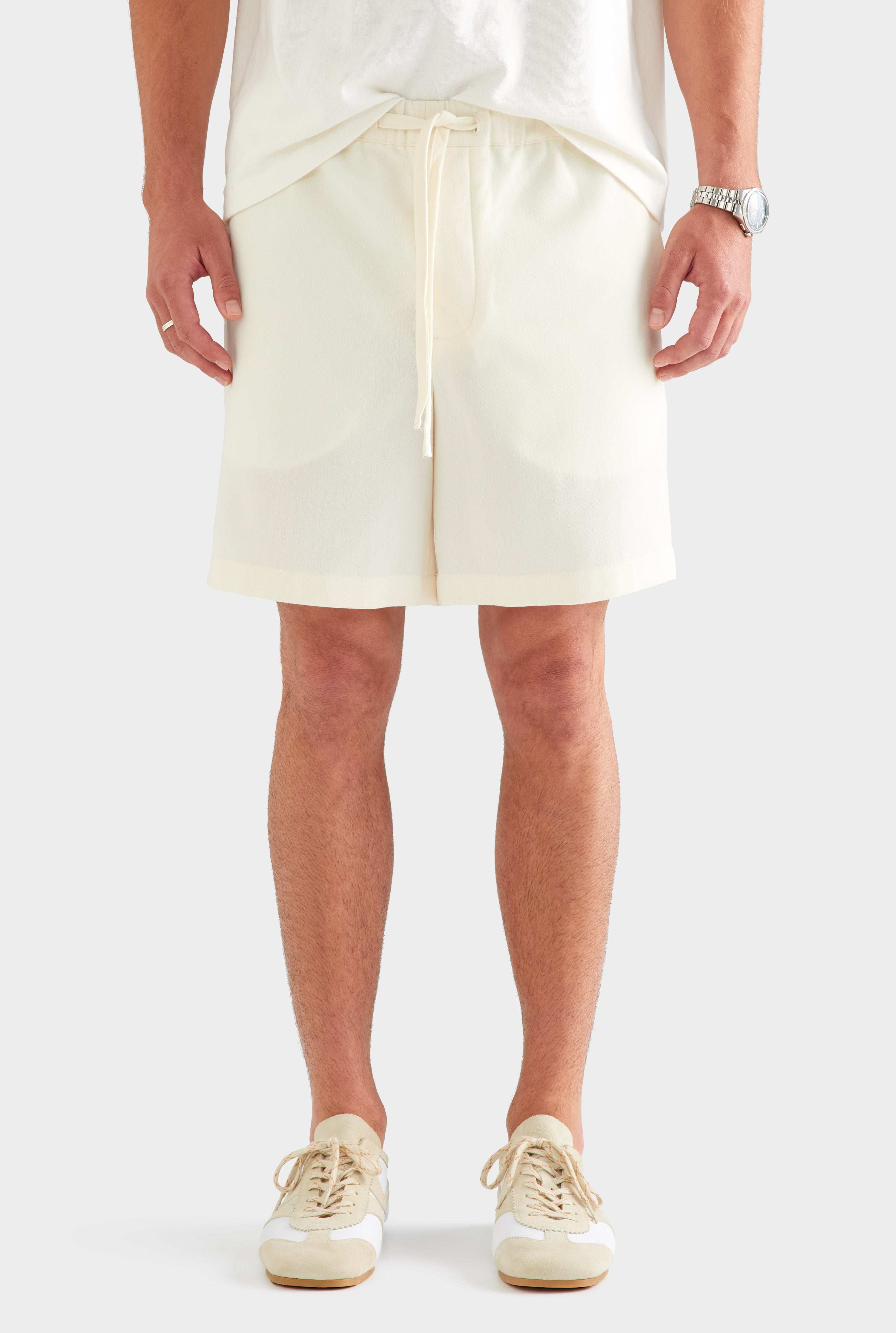 Wool Short - Cream