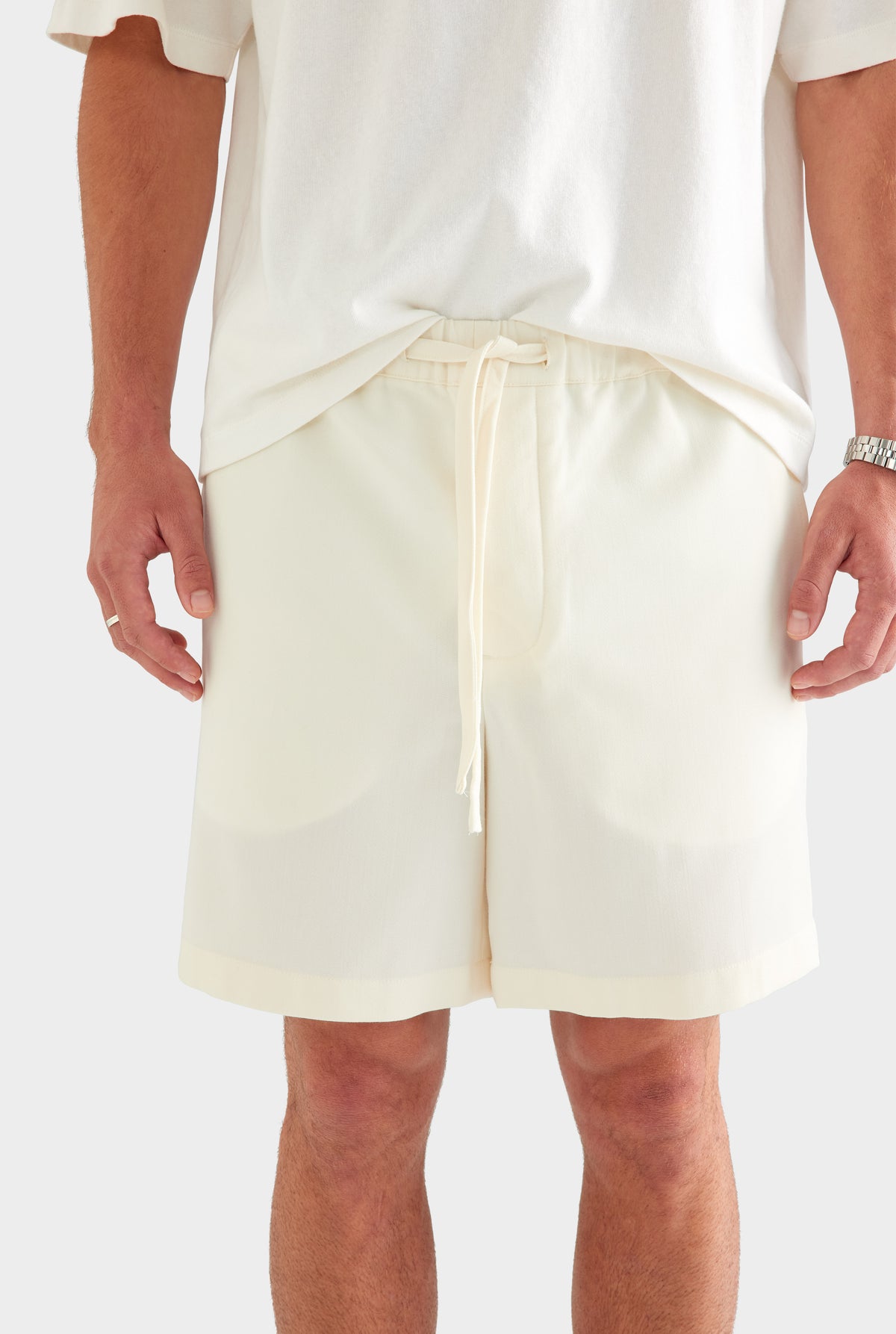 Wool Short - Cream